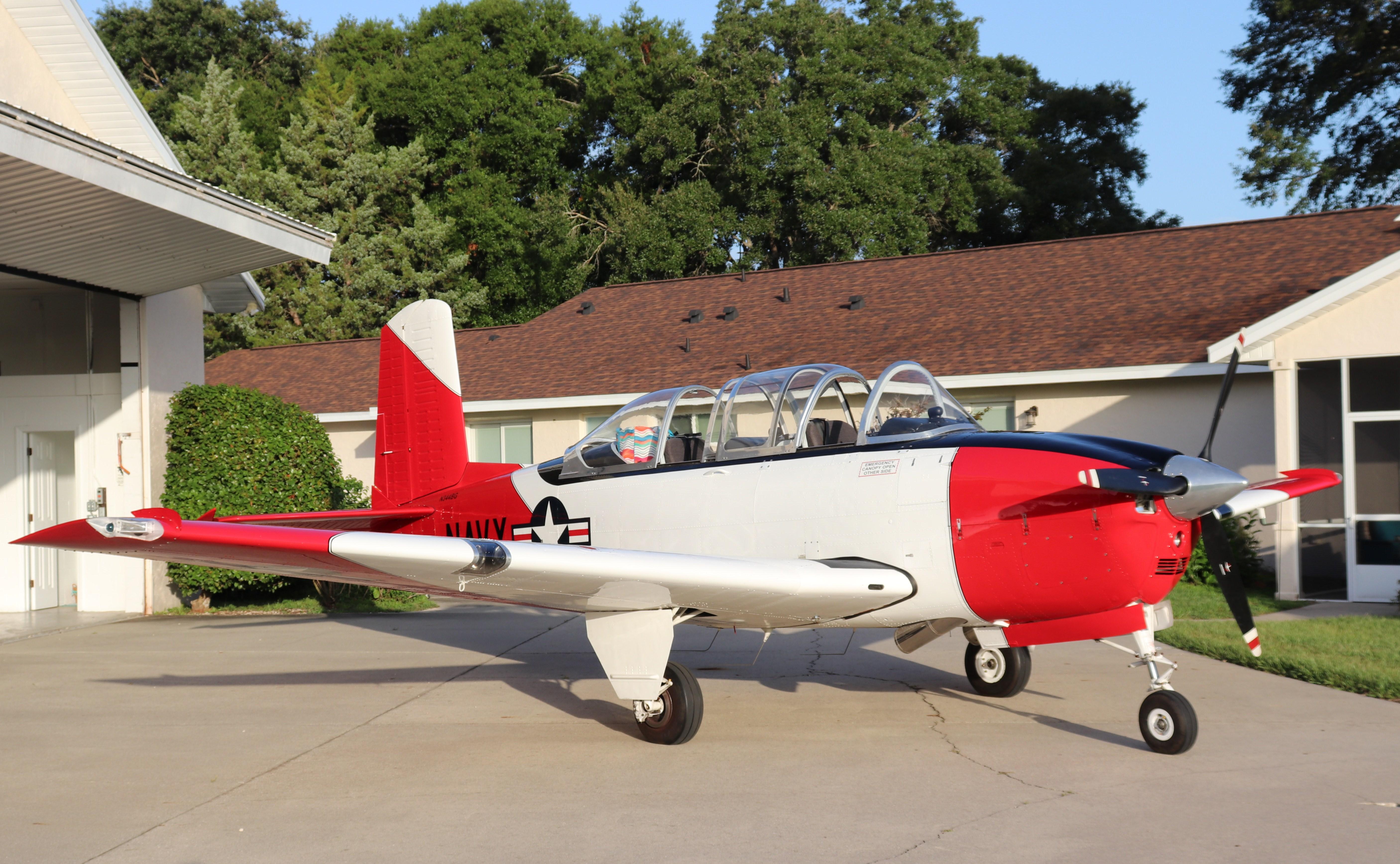 Aircraft N344BG, Beech T-34B, at FD04, photo by MarkPasqualino