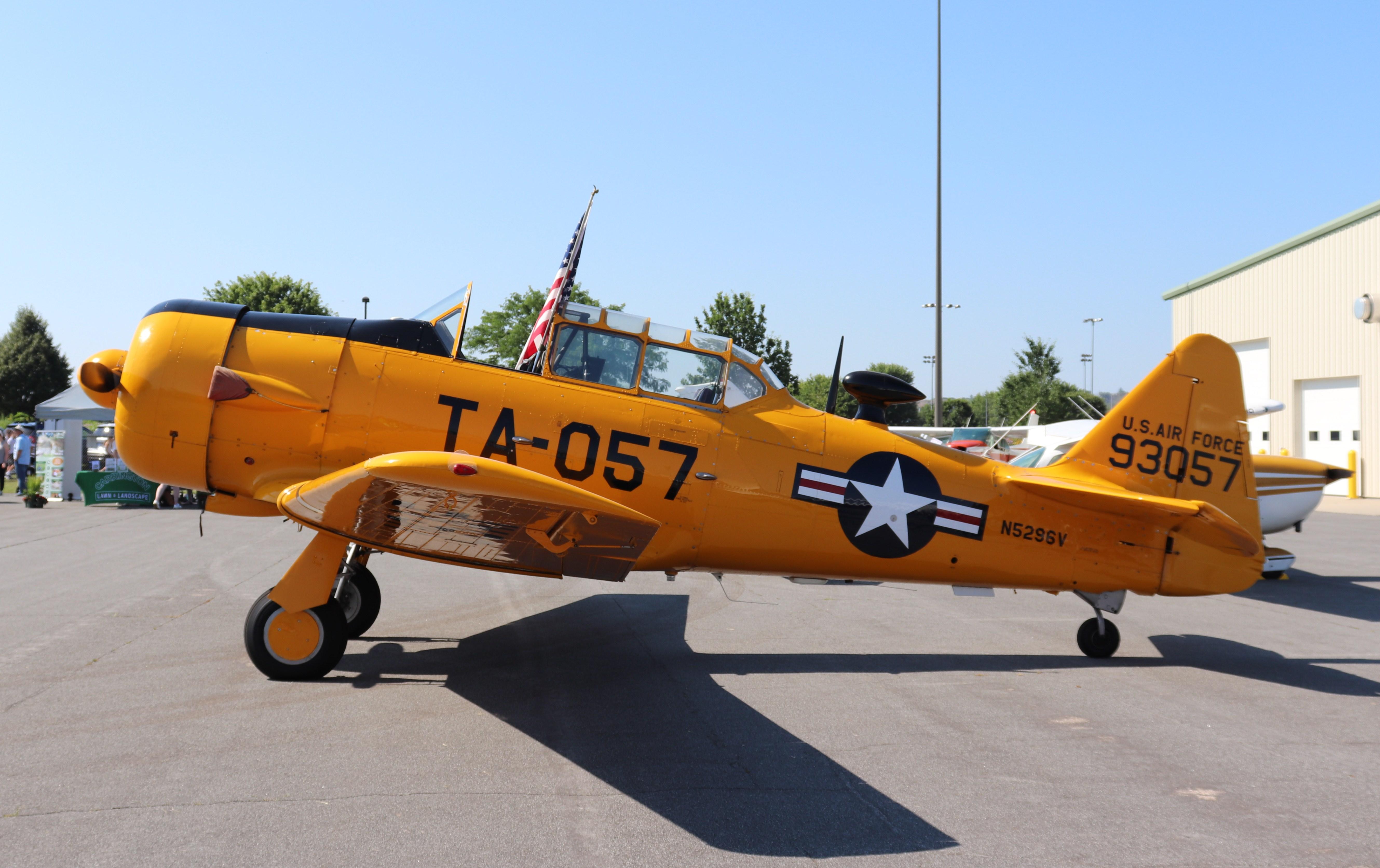 Aircraft N5296V, North American AT-6G, at C29, photo by MarkPasqualino