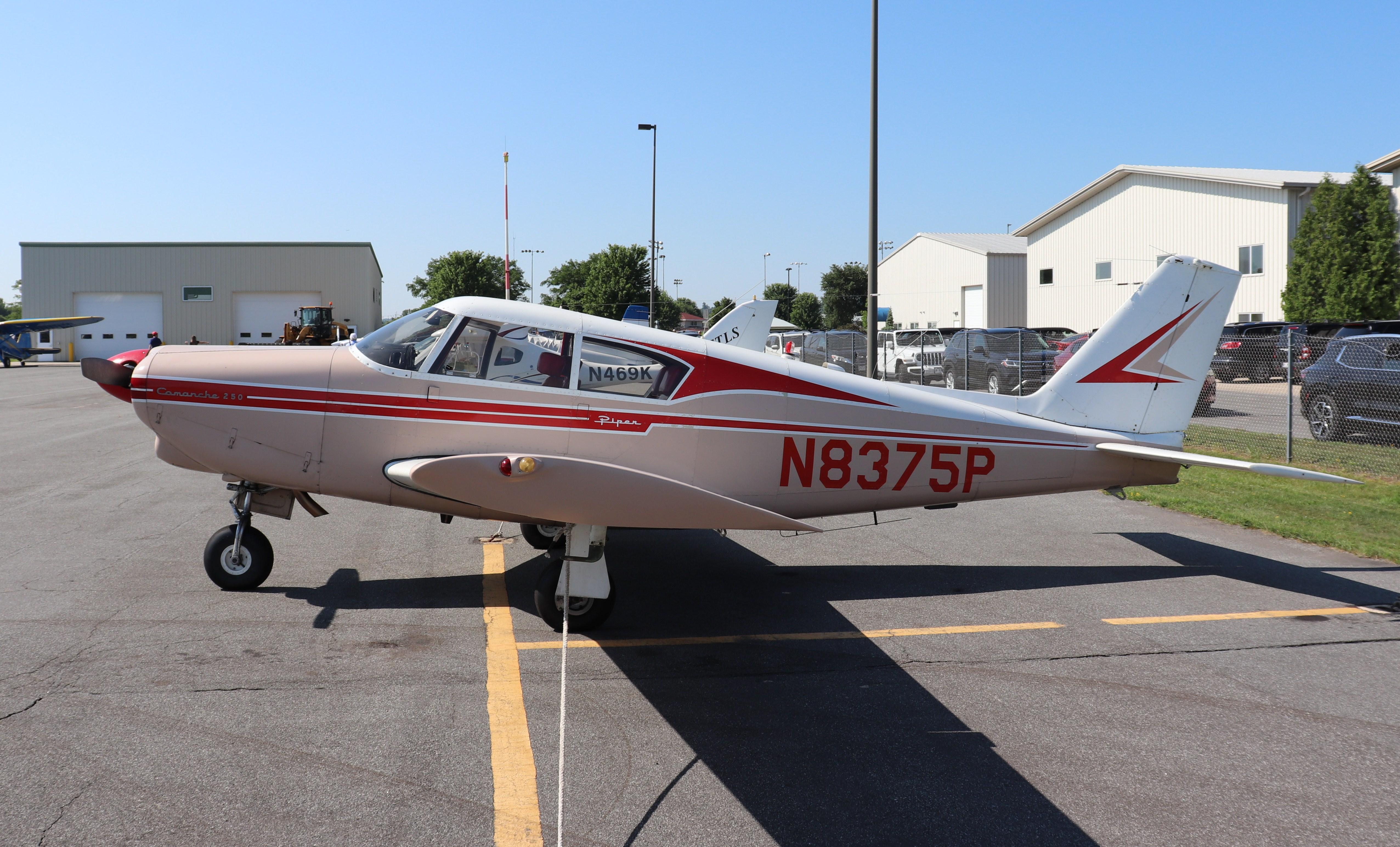 Aircraft N8375P, Piper PA-24-250, at C29, photo by MarkPasqualino