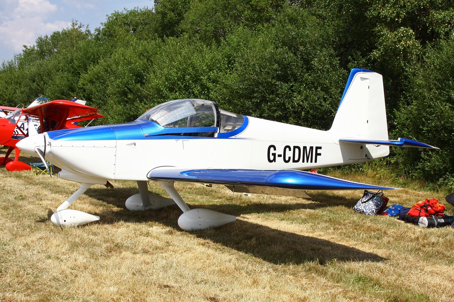 Aircraft G-CDMF, Sleapkosh 26, day 1, 10/07/26, at EGCV, photo by Chris Hall