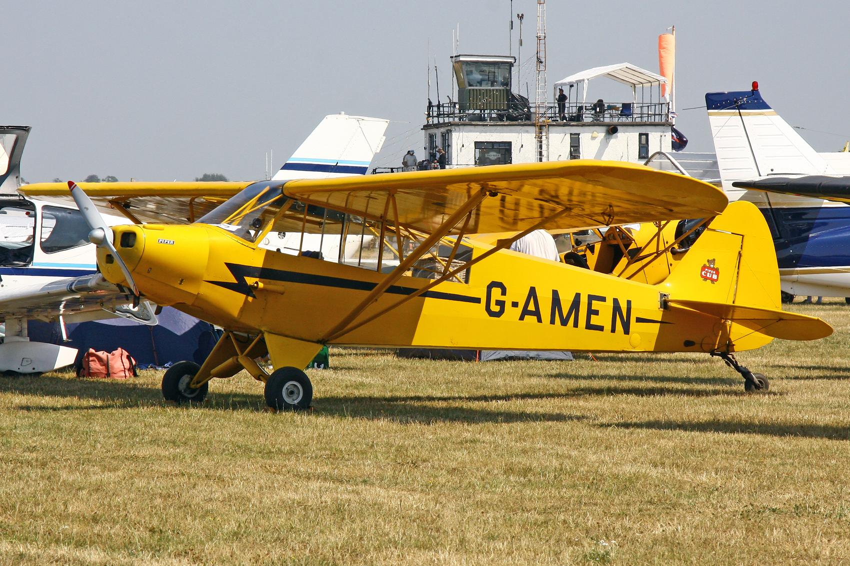 Aircraft G-AMEN, Sleapkosh 26, day 1, 10/07/26, at EGCV, photo by Chris Hall