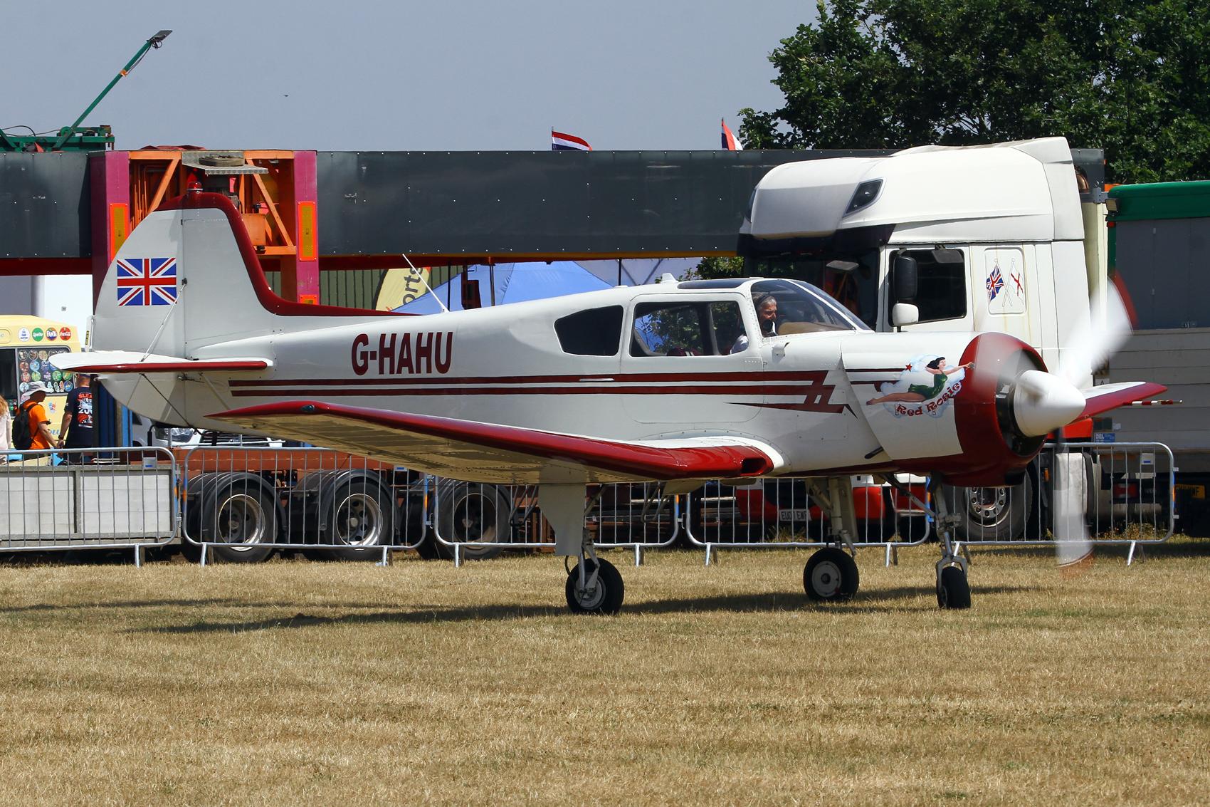 G-HAHU @ EGCV - Sleapkosh 26, day 1, 10/07/26 - by Chris Hall