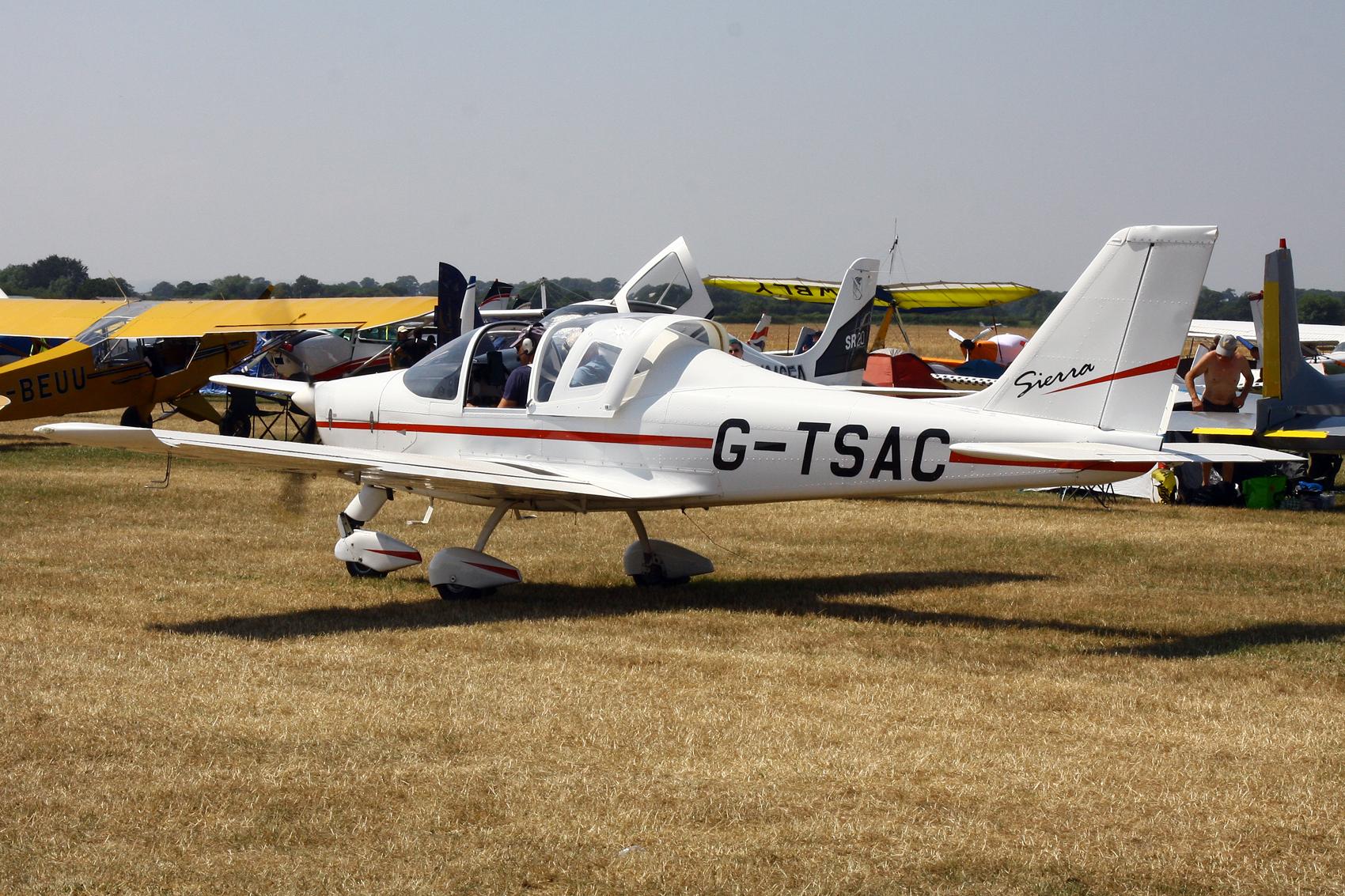 Aircraft G-TSAC, Sleapkosh 26, day 1, 10/07/26, at EGCV, photo by Chris Hall