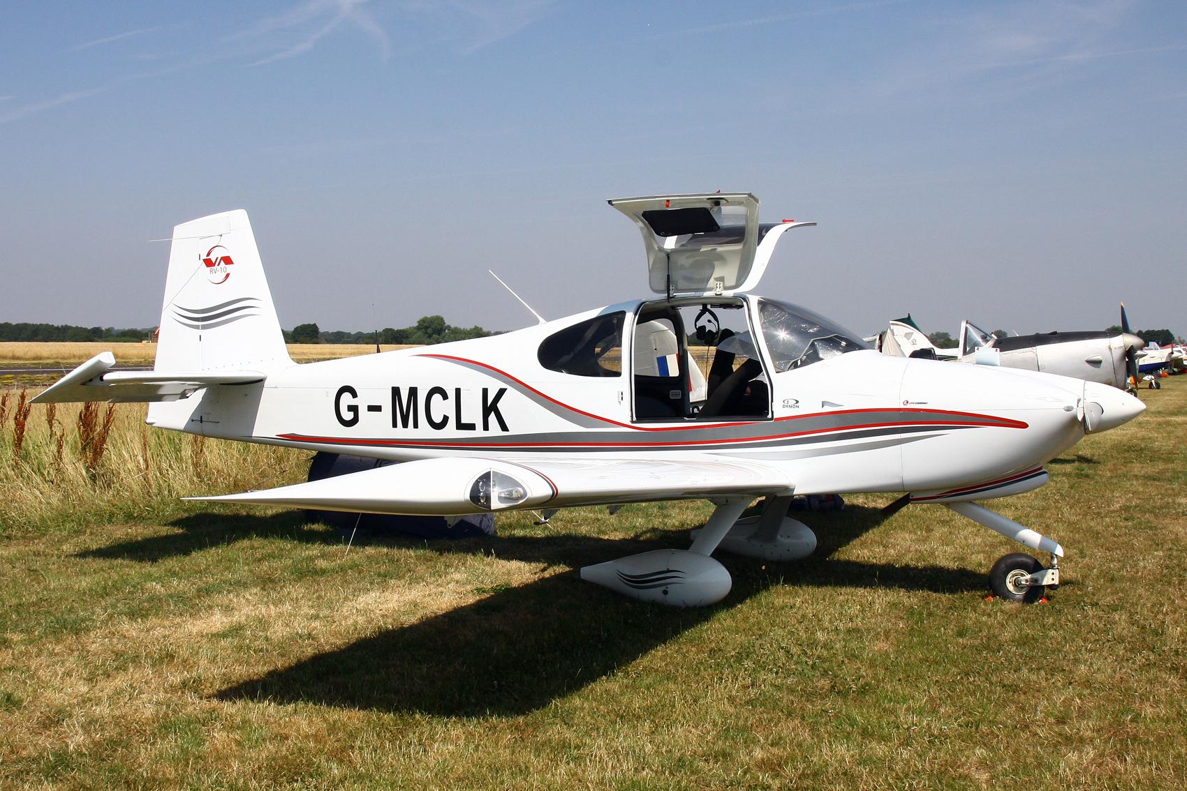 Aircraft G-MCLK, Sleapkosh 26, day 1, 10/07/26, at EGCV, photo by Chris Hall
