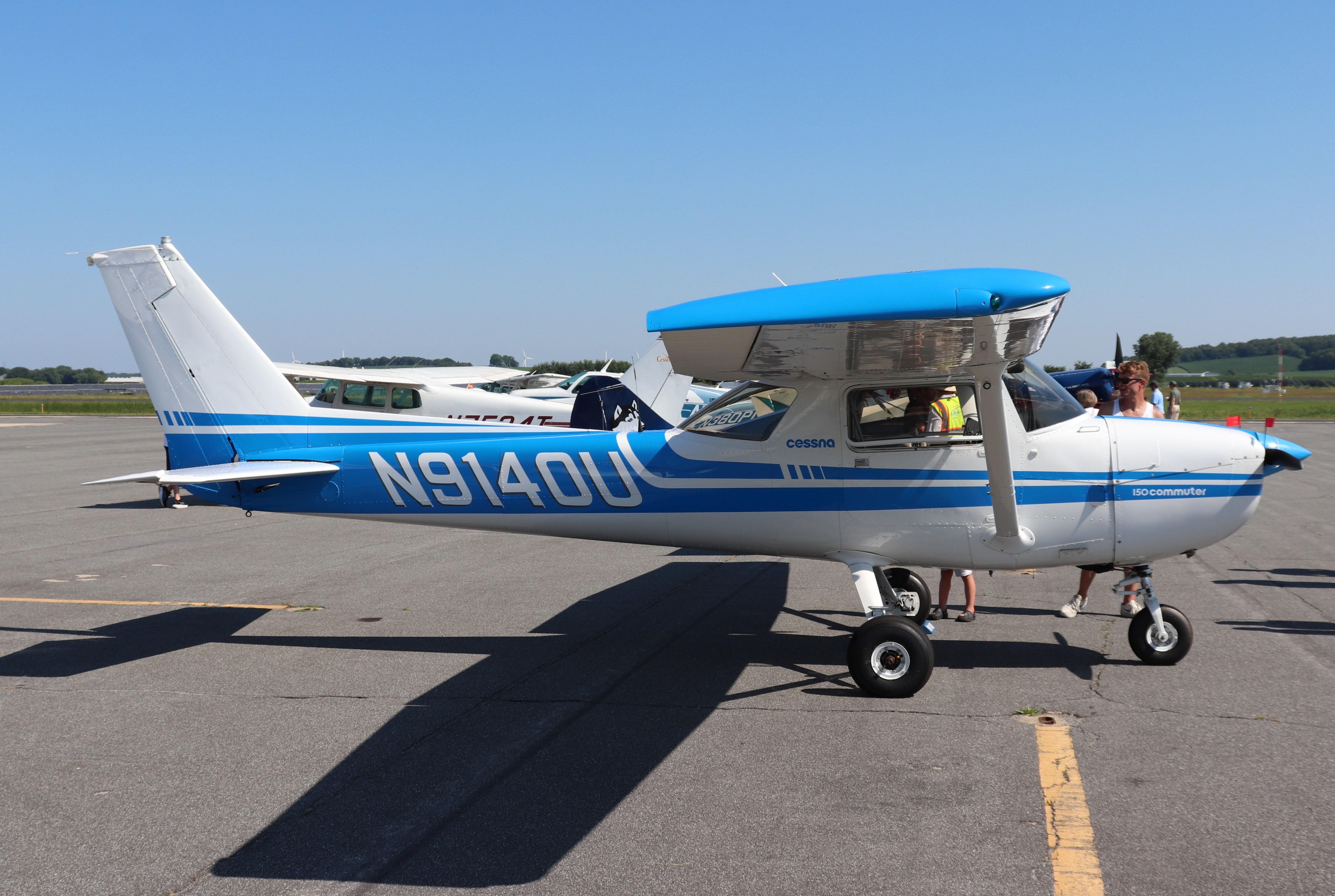 Aircraft N9140U, Cessna 150M, at C29, photo by MarkPasqualino