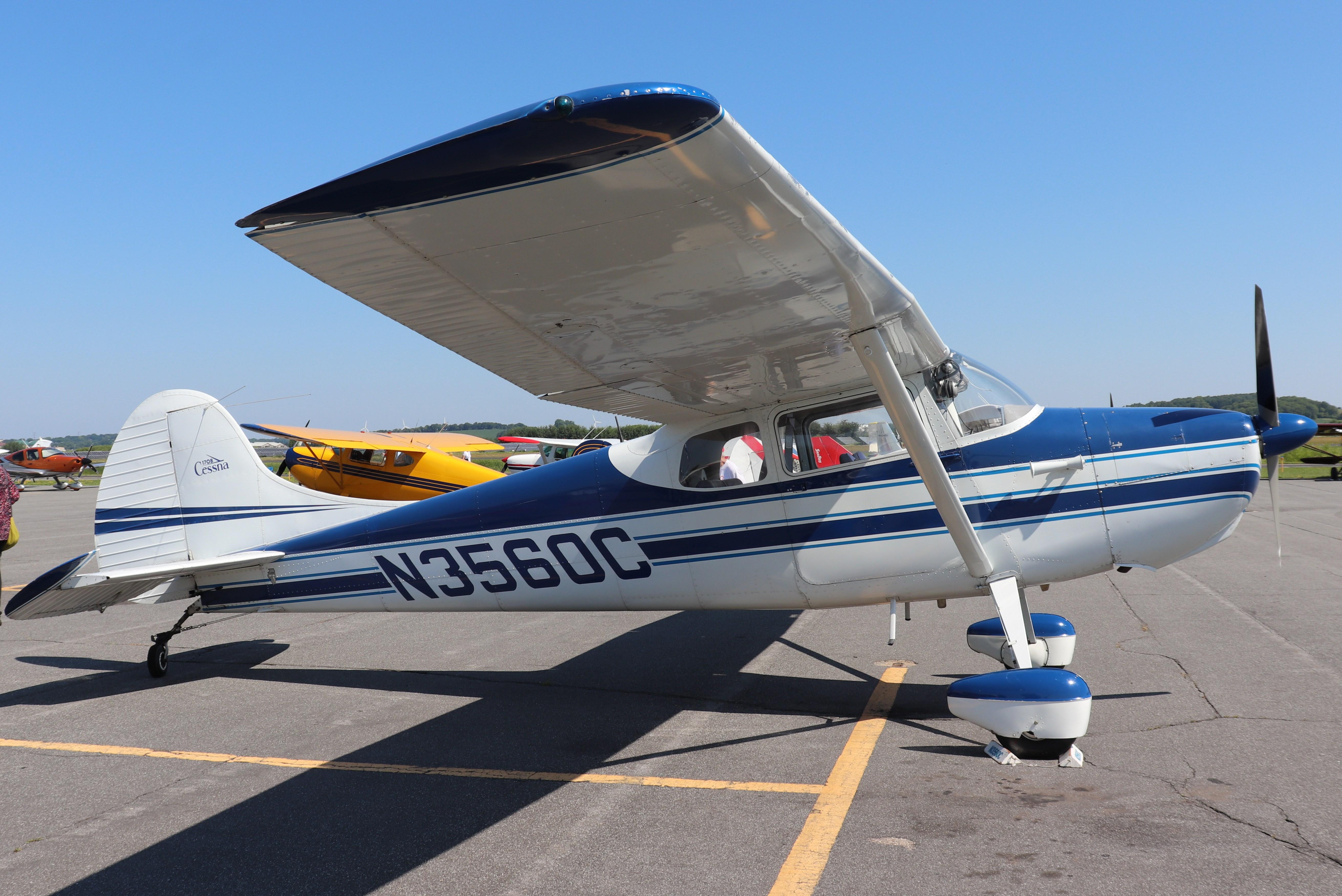 Aircraft N3560C, Cessna 170B, at C29, photo by MarkPasqualino