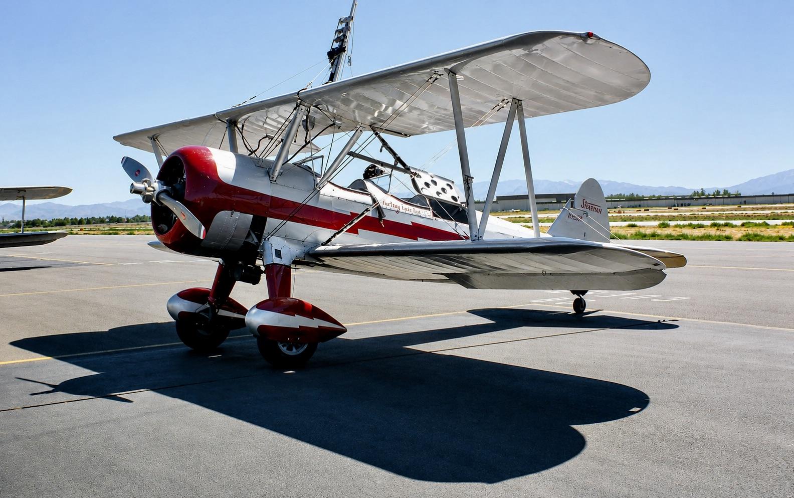 N450SR @ KLVK - Livermore airport Wings for Charity airshow 1995 - by ClaytonEddy