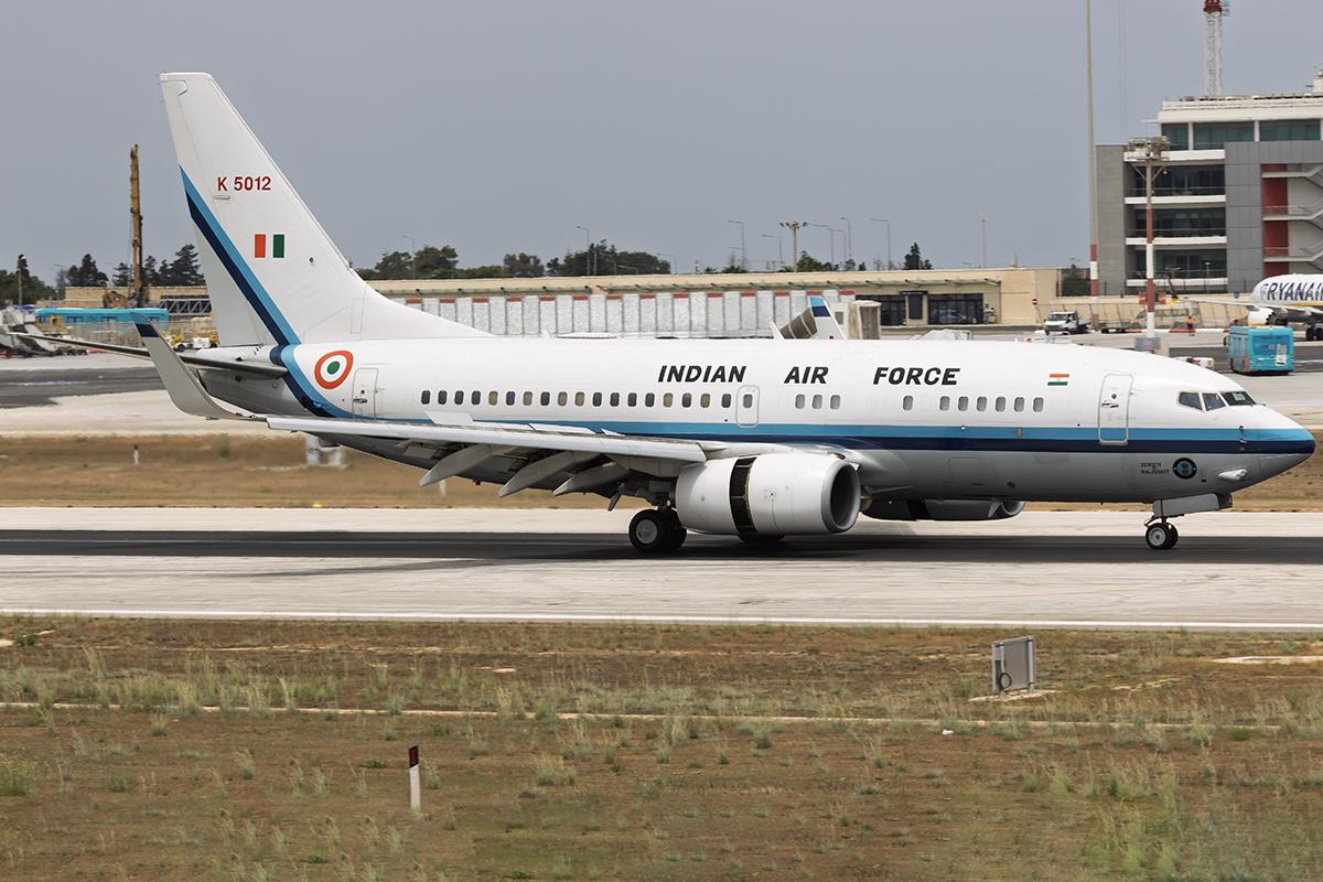 Aircraft K5012, Runway 13, at LMML, photo by Roberto Cassar