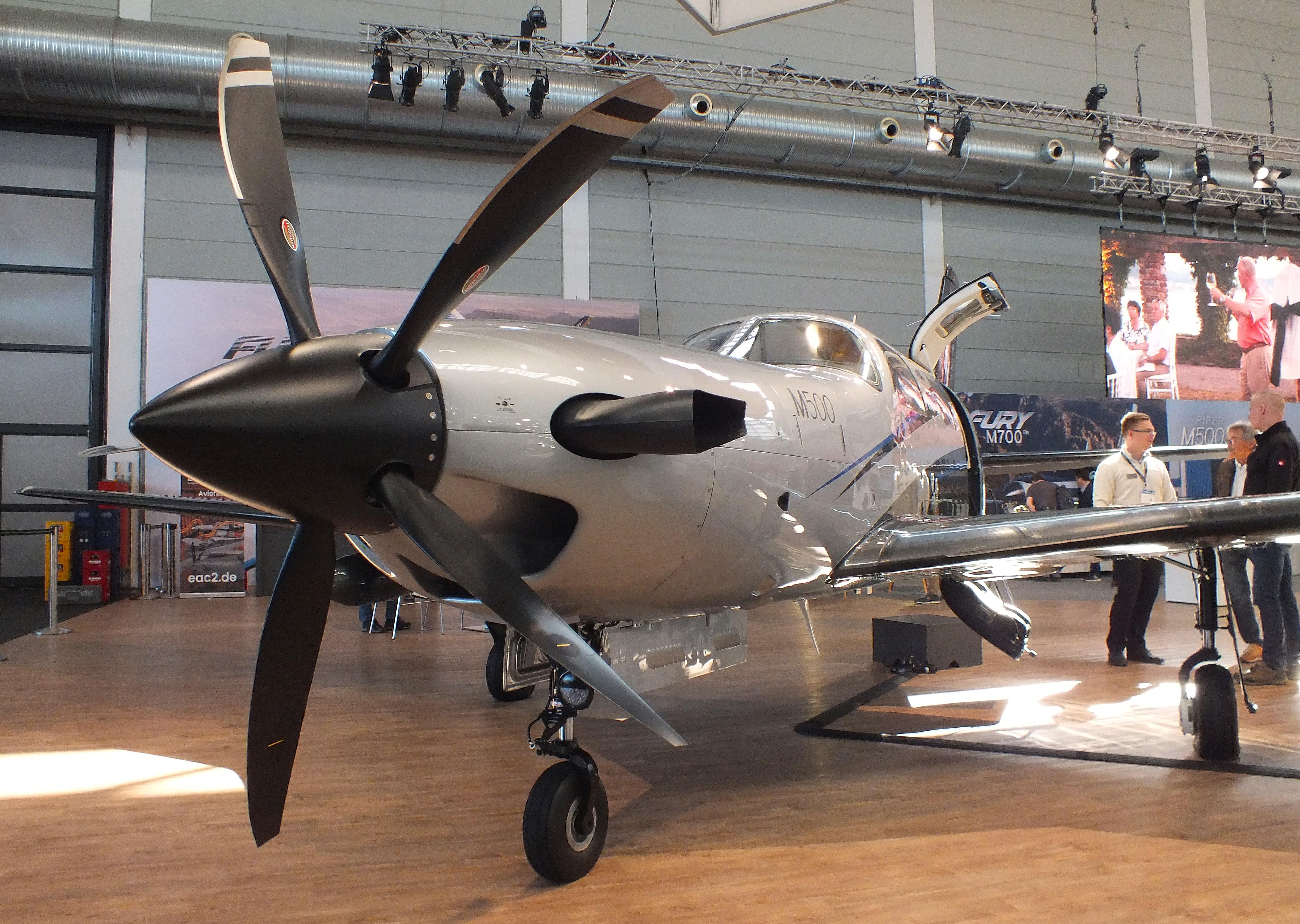 Aircraft OK-PMC, Piper PA-46-M500 Malibu Meridian at the AERO 2026, Friedrichshafen, at EDNY, photo by iwarnecke