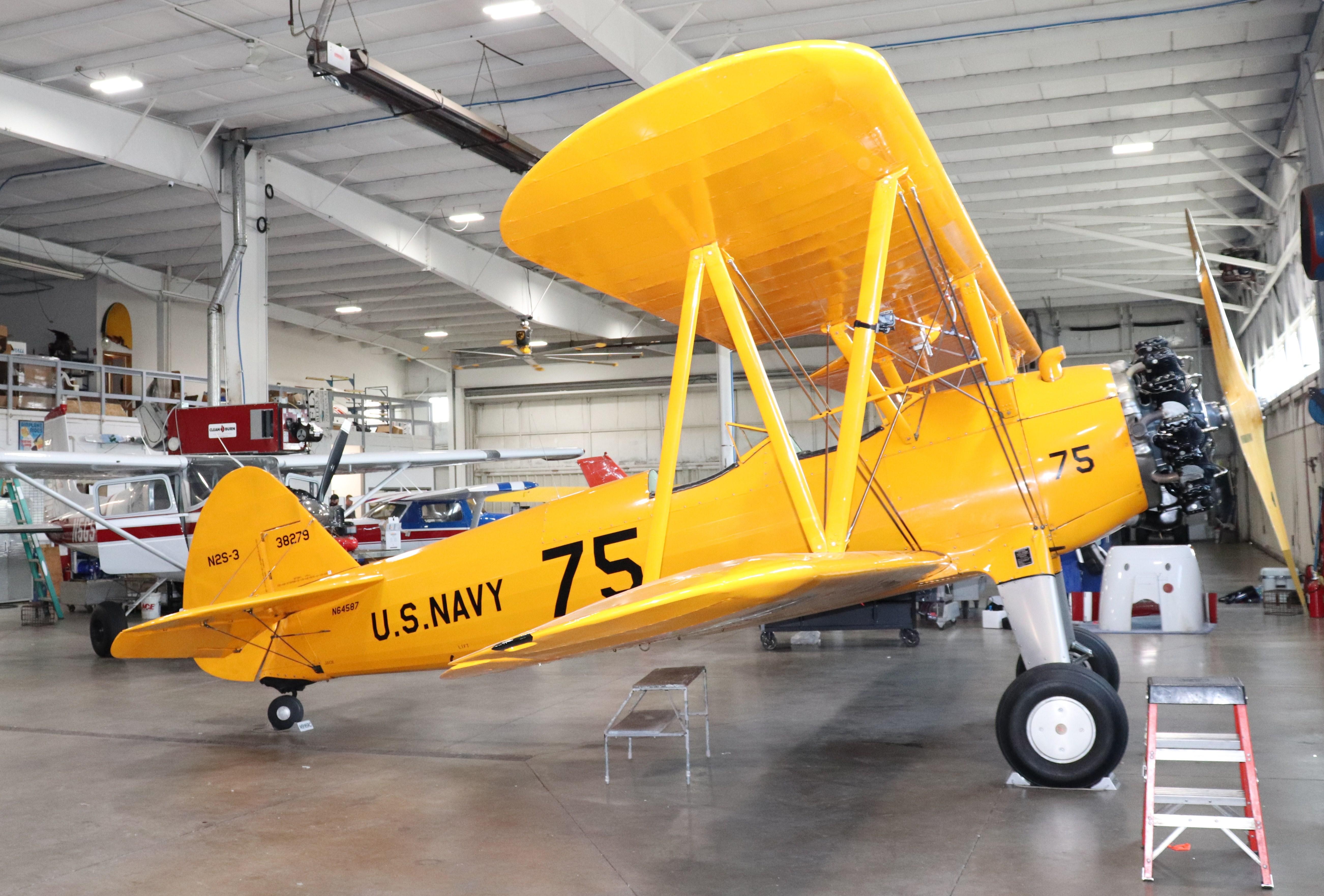 Aircraft N64587, Stearman, at C77, photo by MarkPasqualino