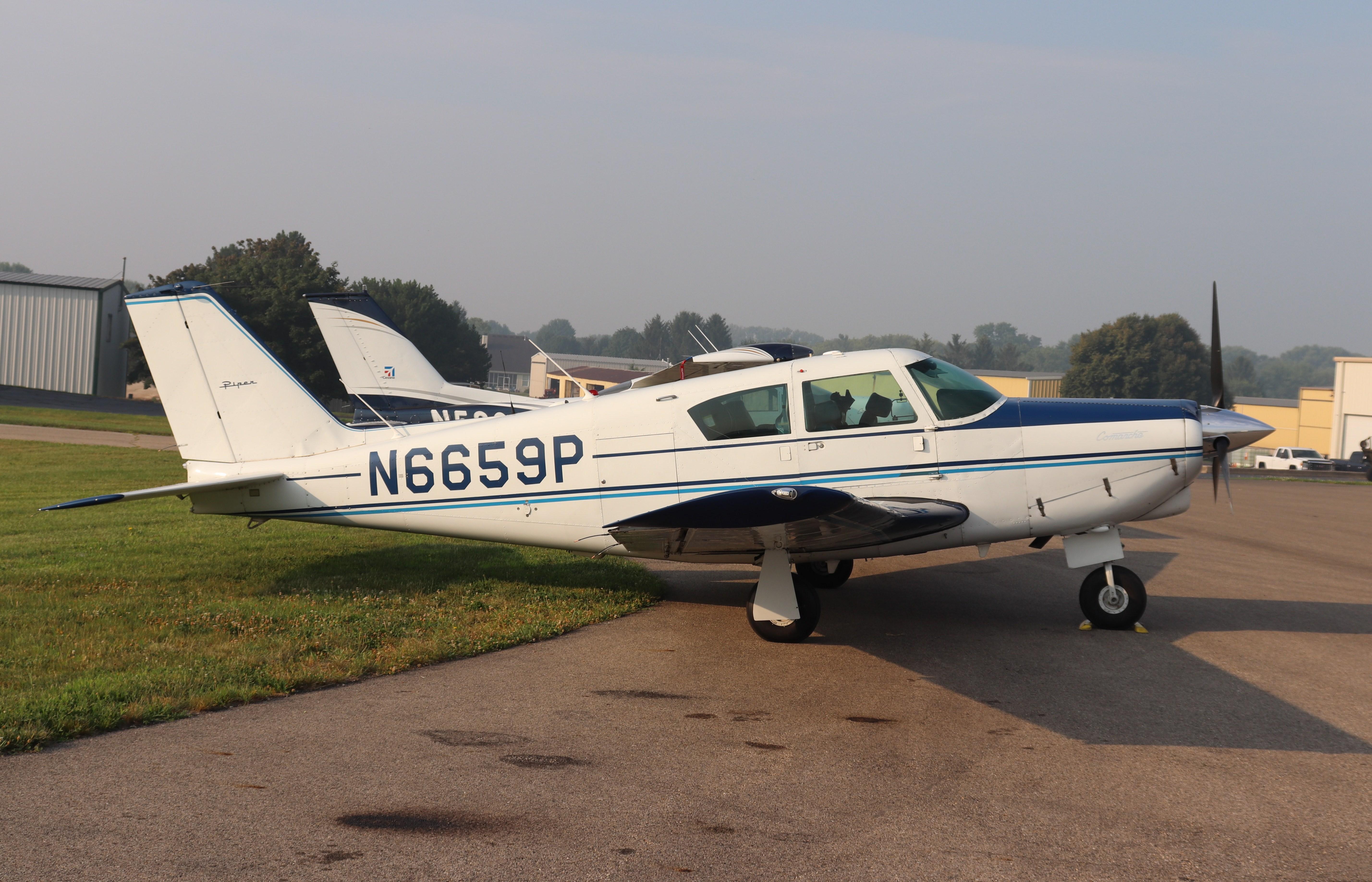 Aircraft N6659P, Piper PA-24-250, at C77, photo by MarkPasqualino