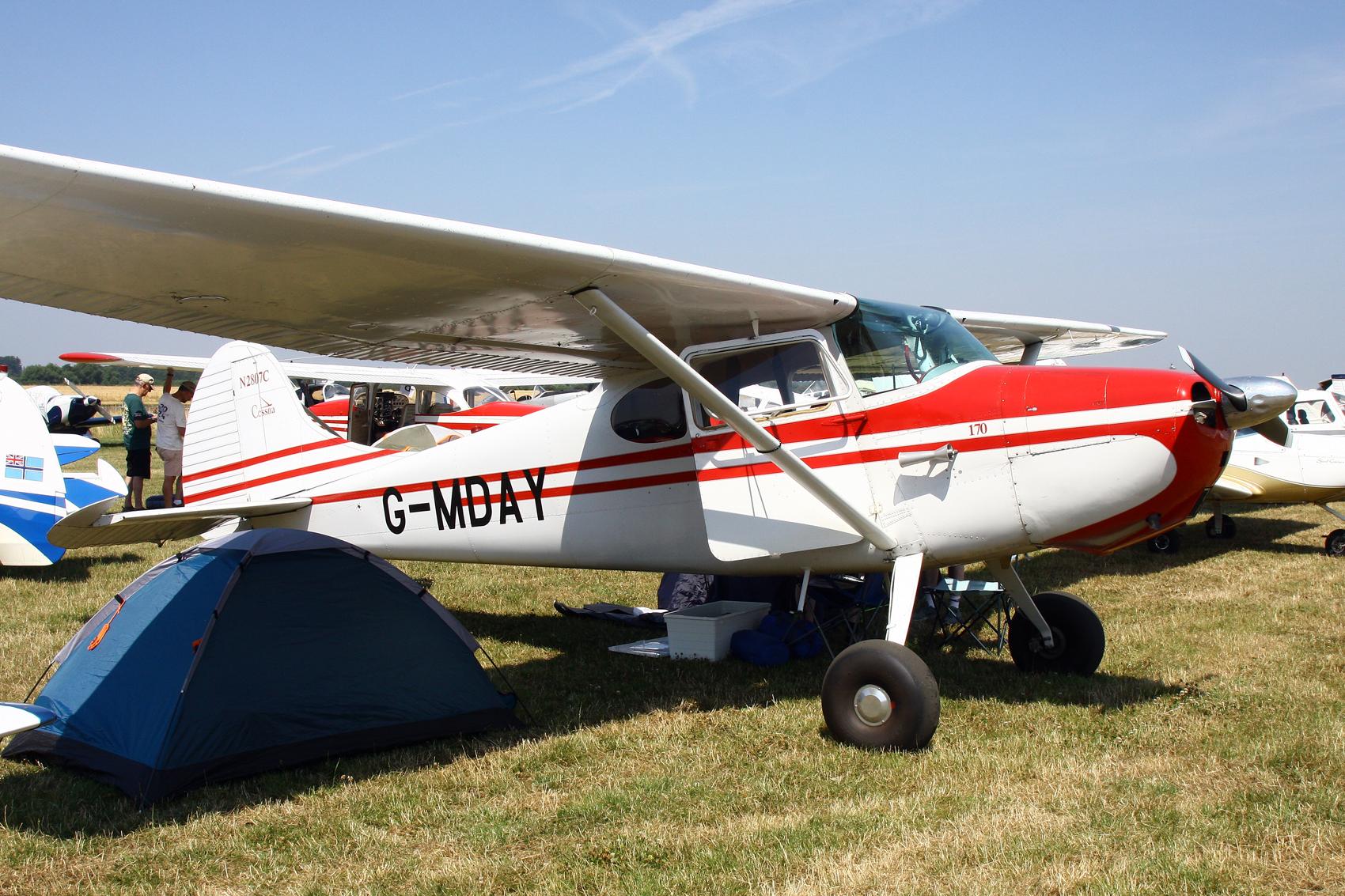 Aircraft G-MDAY, Sleapkosh 26, day 1, 10/07/26, at EGCV, photo by Chris Hall