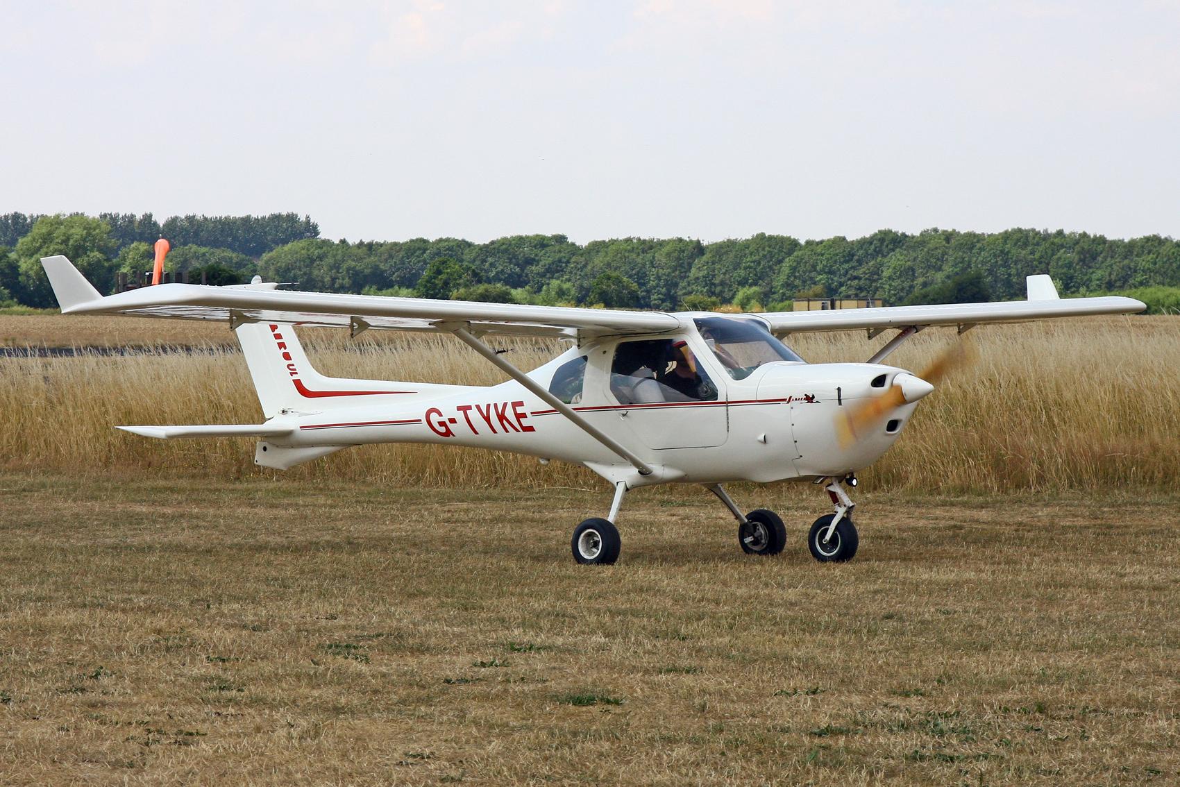 Aircraft G-TYKE, Sleapkosh 26, day 1, 10/07/26, at EGCV, photo by Chris Hall