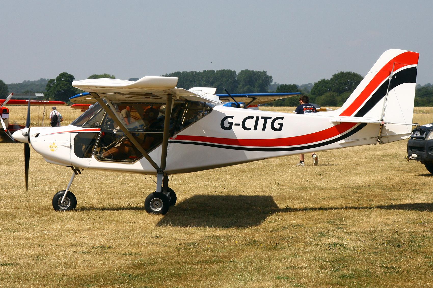 Aircraft G-CITG, Sleapkosh 26, day 1, 10/07/26, at EGCV, photo by Chris Hall