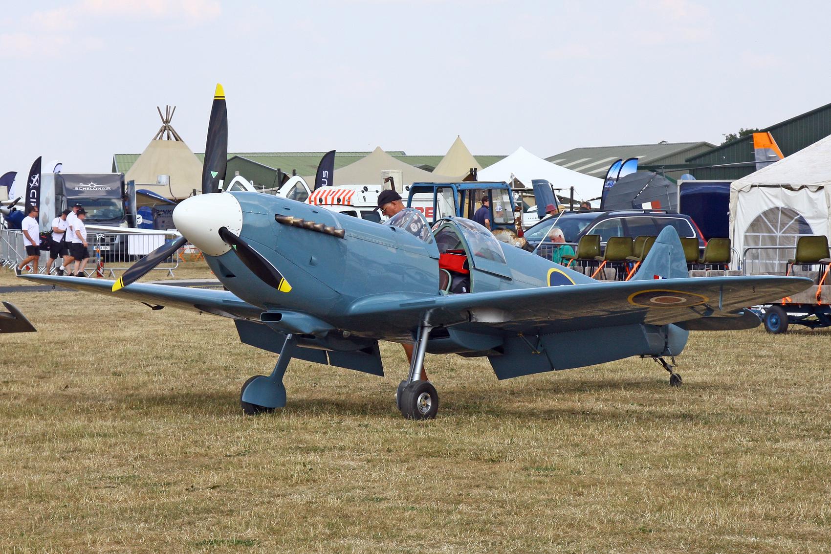 Aircraft G-CIEN, Sleapkosh 26, day 1, 10/07/26, at EGCV, photo by Chris Hall
