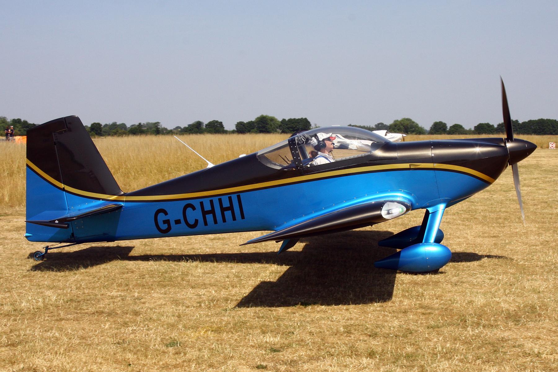 Aircraft G-CHHI, Sleapkosh 26, day 1, 10/07/26, at EGCV, photo by Chris Hall
