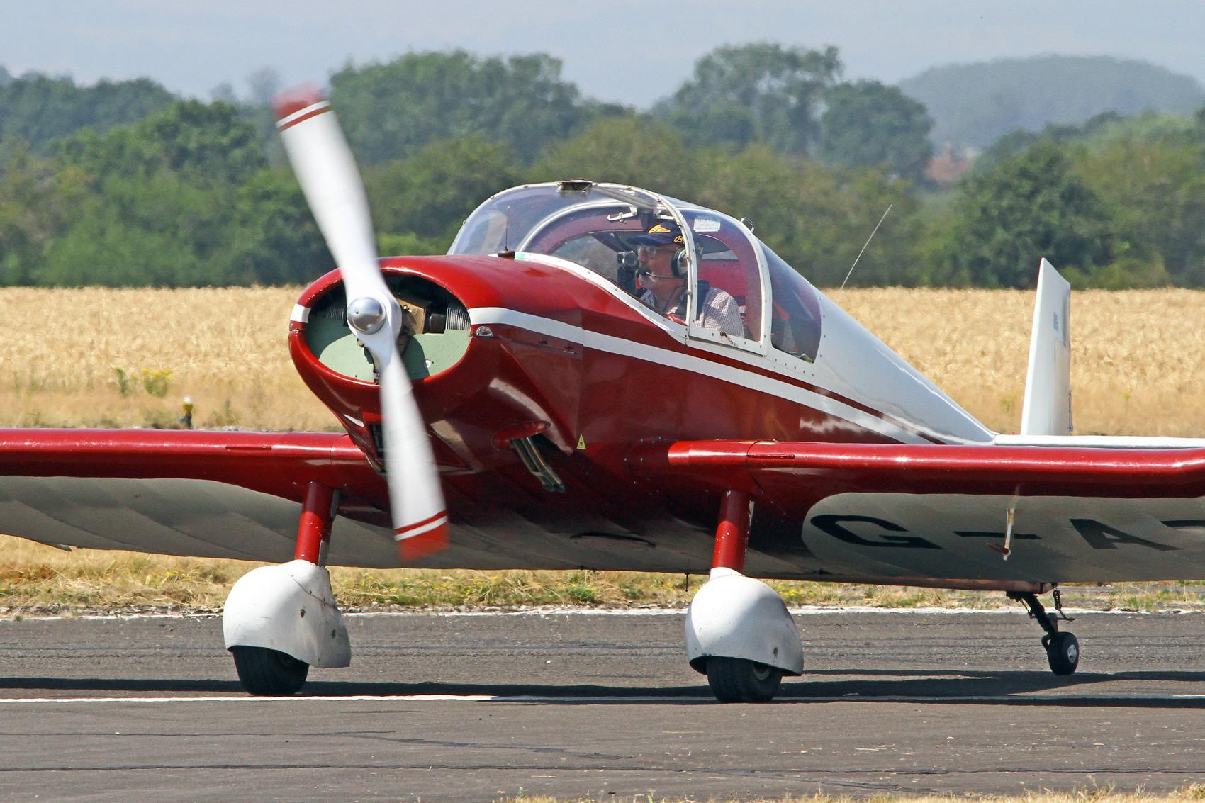 Aircraft G-ATJN, Sleapkosh 26, day 1, 10/07/26, at EGCV, photo by Chris Hall