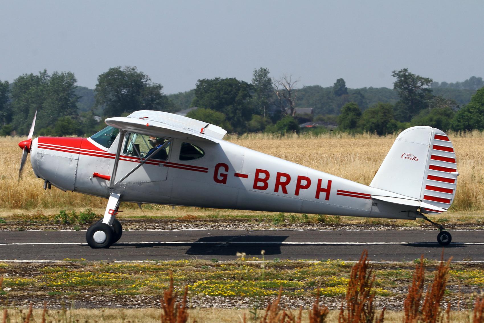 Aircraft G-BRPH, Sleapkosh 26, day 1, 10/07/26, at EGCV, photo by Chris Hall