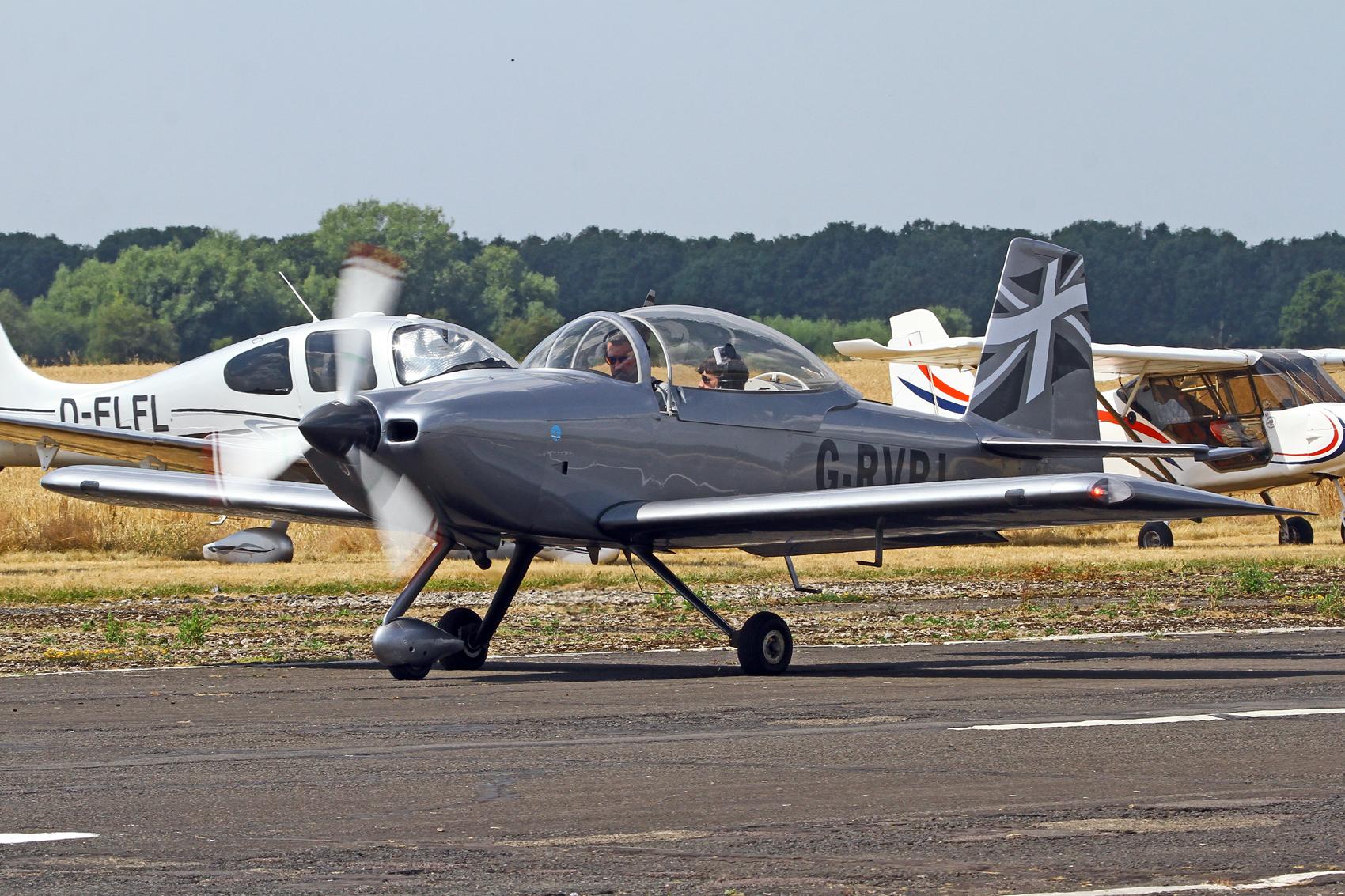 Aircraft G-RVBJ, Sleapkosh 26, day 1, 10/07/26, at EGCV, photo by Chris Hall