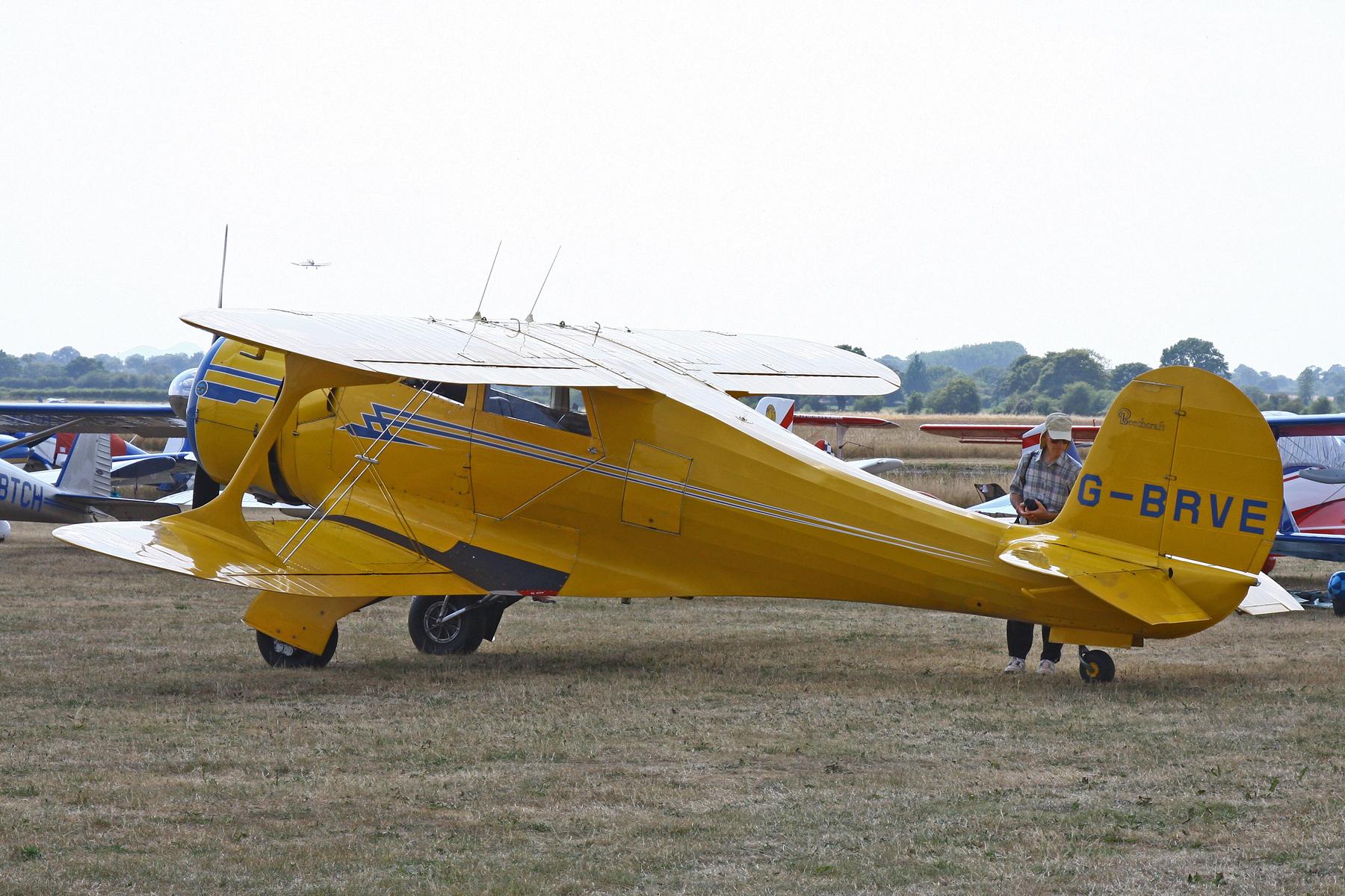 Aircraft G-BRVE, Sleapkosh 26, day 1, 10/07/26, at EGCV, photo by Chris Hall