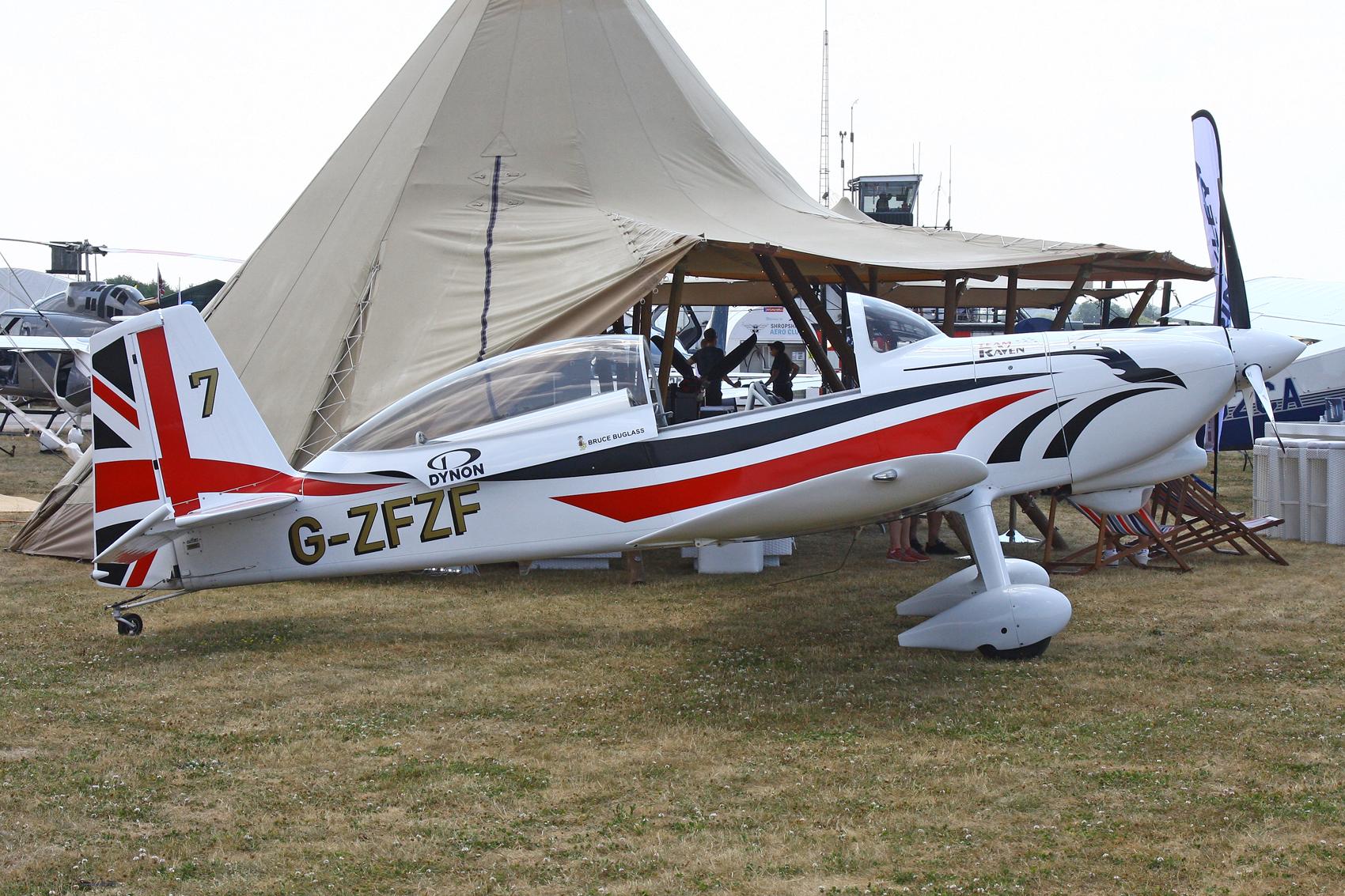 Aircraft G-ZFZF, Sleapkosh 26, day 1, 10/07/26, at EGCV, photo by Chris Hall