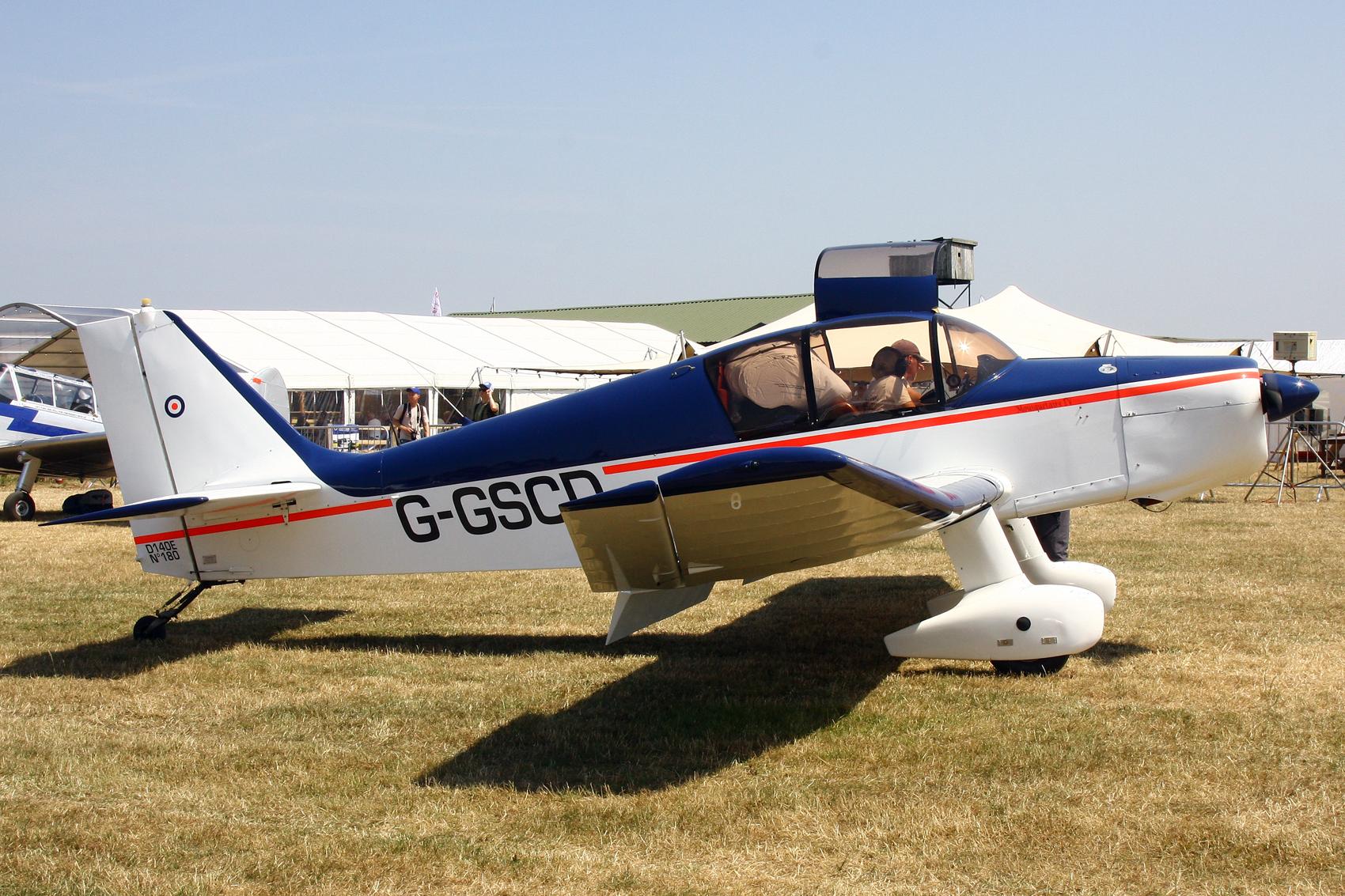 Aircraft G-GSCD, Sleapkosh 26, day 1, 10/07/26, at EGCV, photo by Chris Hall