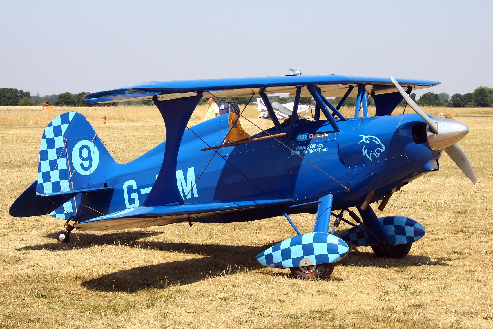 Aircraft G-IIIM, Sleapkosh 26, day 1, 10/07/26, at EGCV, photo by Chris Hall