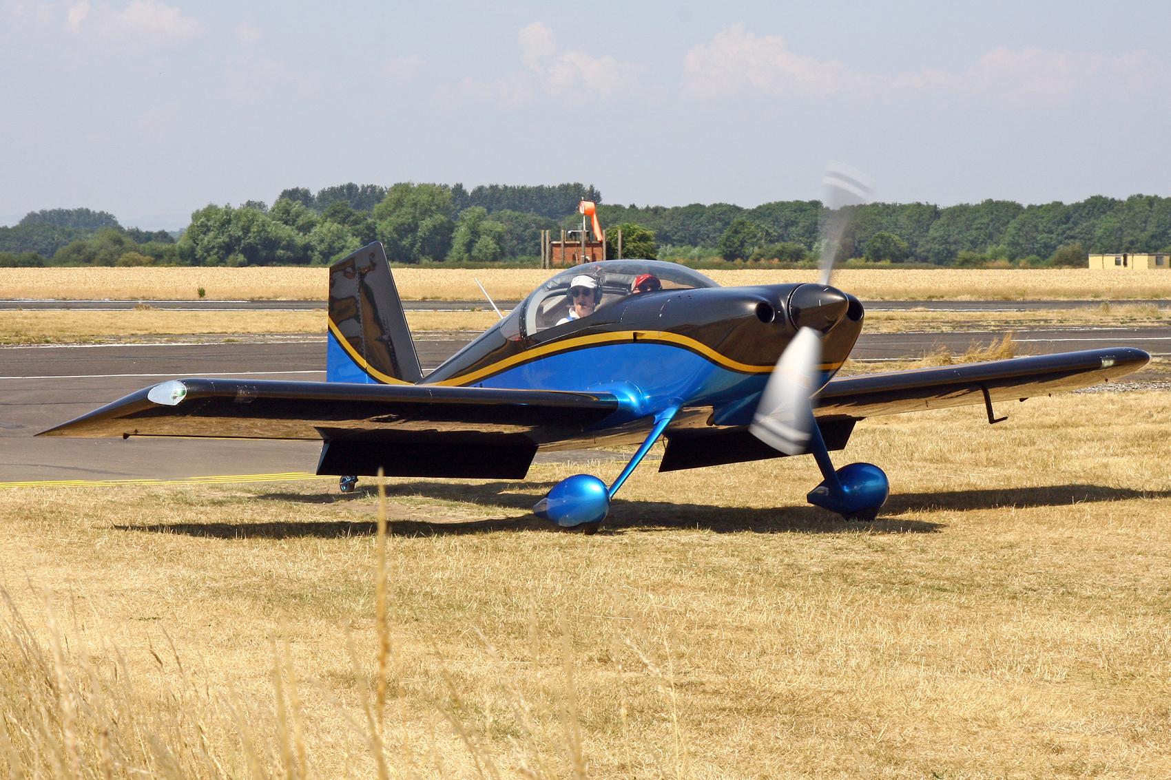 Aircraft G-CHHI, Sleapkosh 26, day 1, 10/07/26, at EGCV, photo by Chris Hall