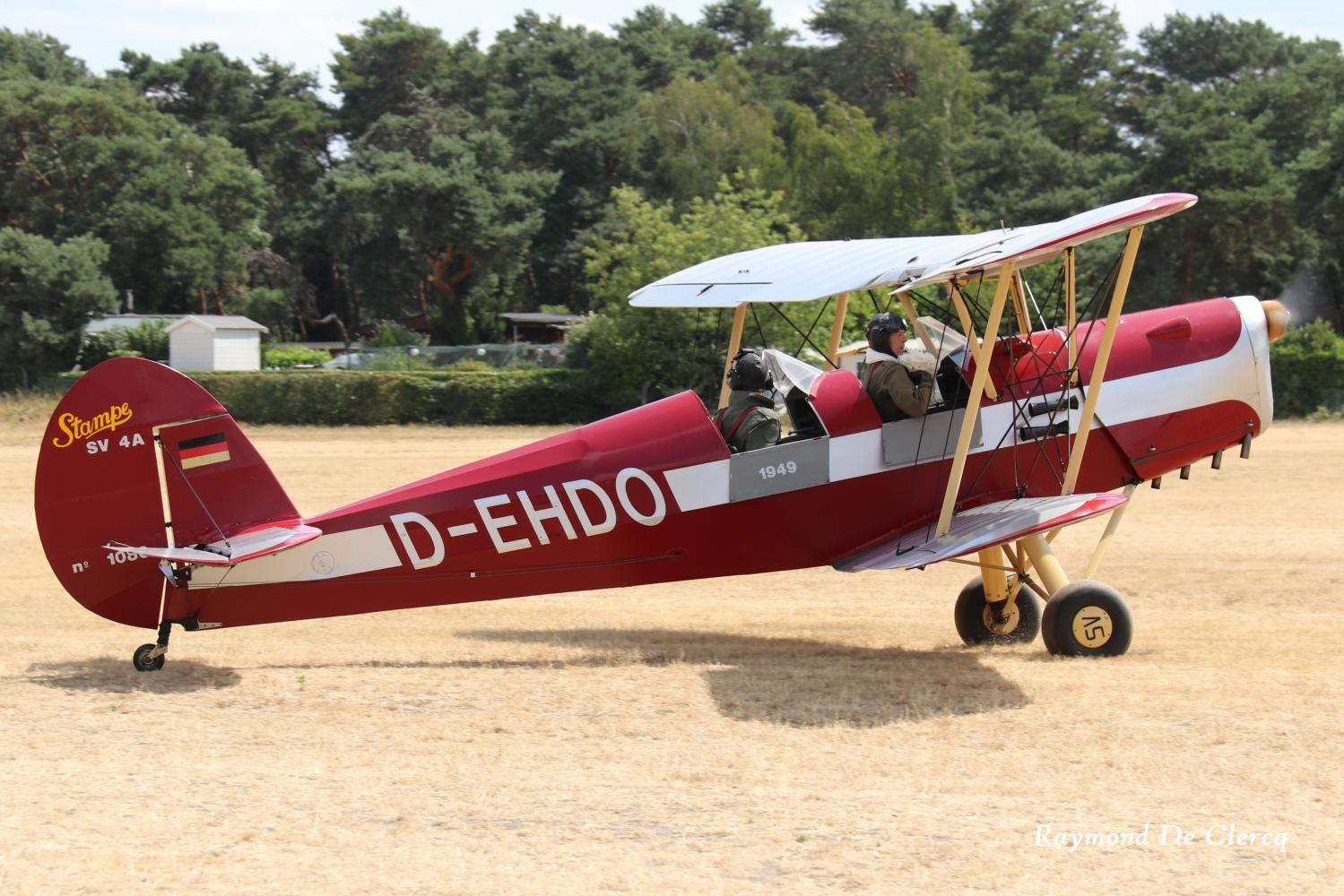 D-EHDO @ EBKH - 1949 built SV-4A at Keiheuvel Fly-in on 25-7-2026.  - by Raymond De Clercq