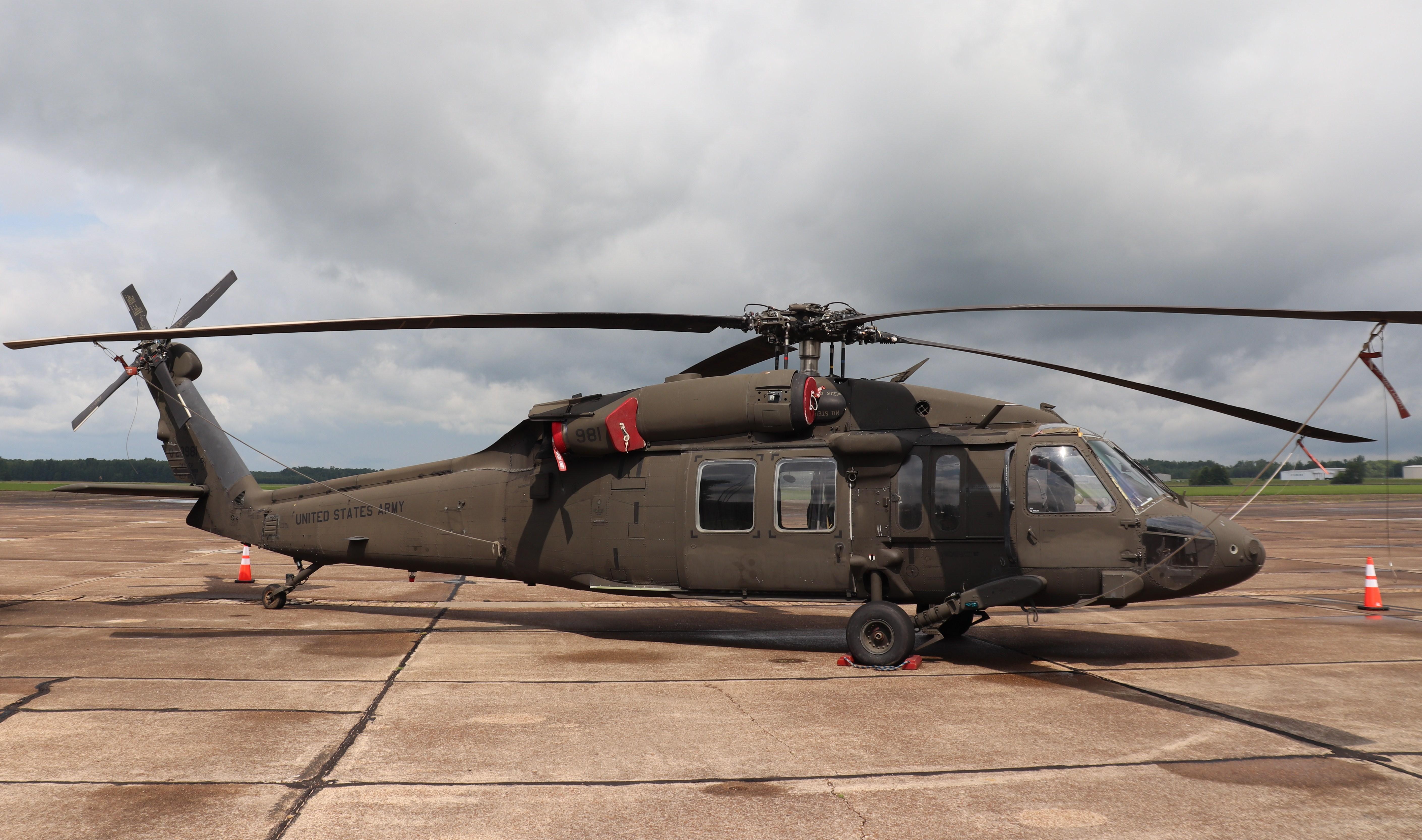Aircraft N687DN, Sikorsky UH-60L, at KTHA, photo by MarkPasqualino