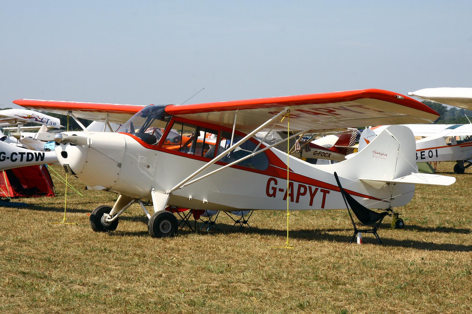 G-APYT @ EGCV - Sleapkosh 26, day 2, 11/07/26 - by Chris Hall