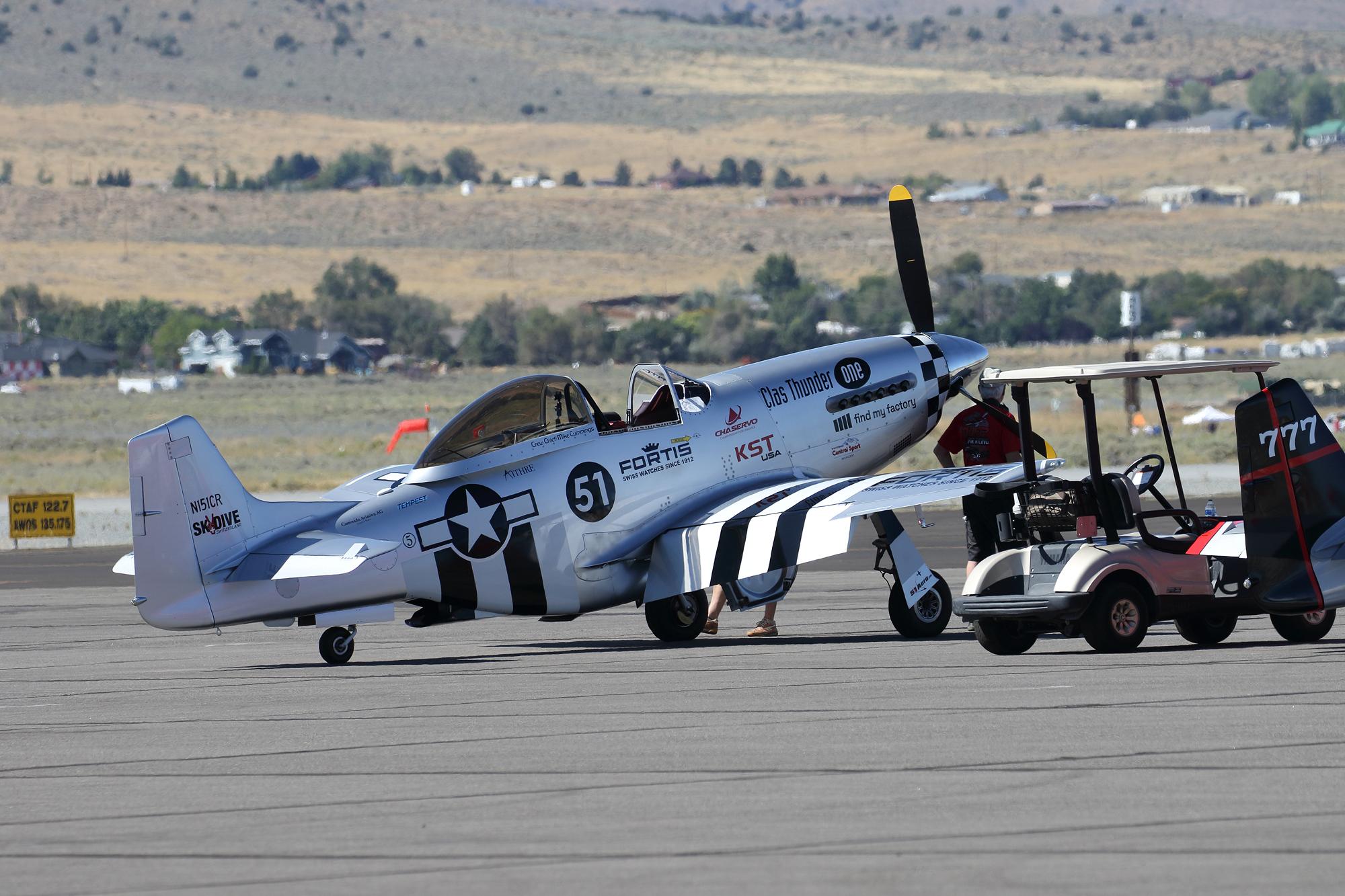 Aircraft N151CR, 2023 air races, at RTS, photo by Olivier Cortot