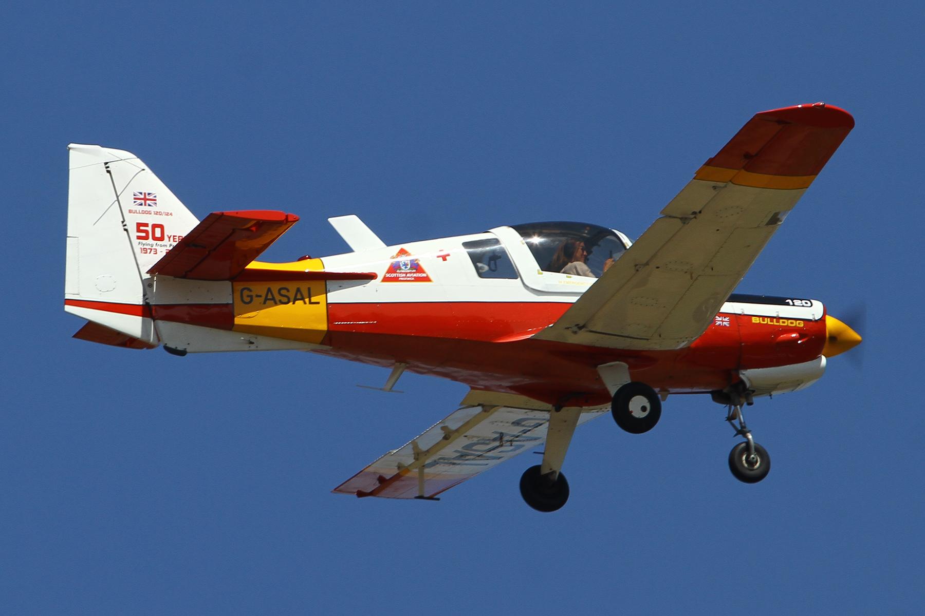 Aircraft G-ASAL, Sleapkosh 26, day 2, 11/07/26, at EGCV, photo by Chris Hall
