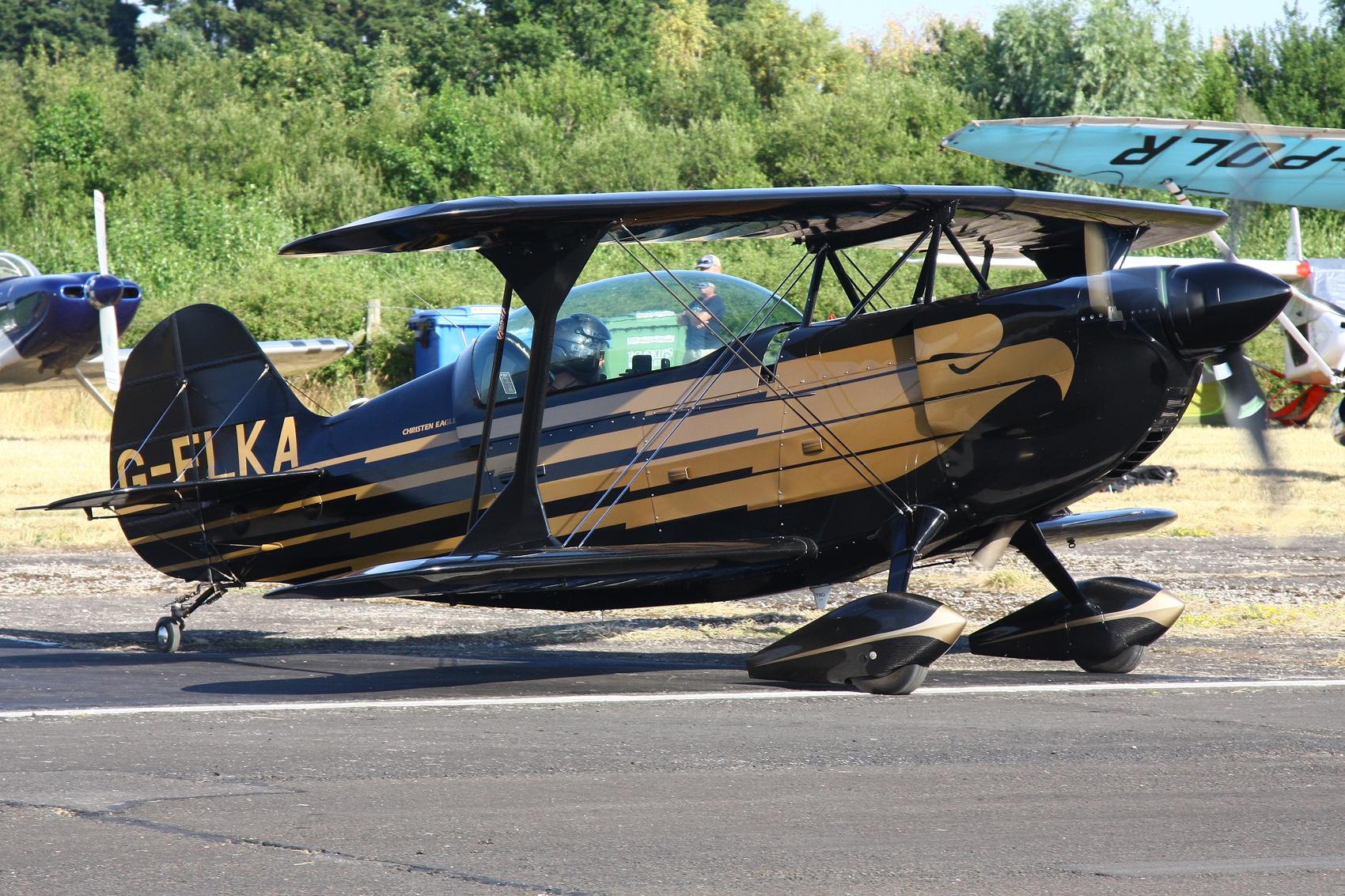 Aircraft G-ELKA, Sleapkosh 26, day 2, 11/07/26, at EGCV, photo by Chris Hall
