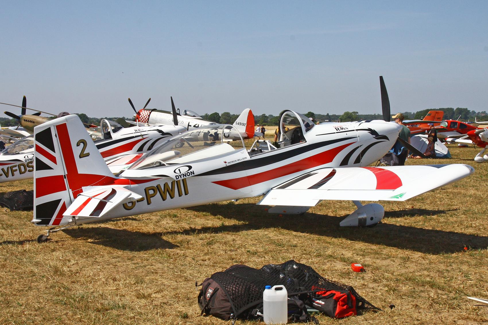 Aircraft G-PWII, Sleapkosh 26, day 2, 11/07/26, at EGCV, photo by Chris Hall