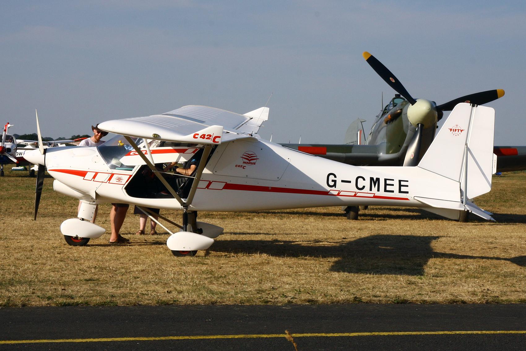 Aircraft G-CMEE, Sleapkosh 26, day 2, 11/07/26, at EGCV, photo by Chris Hall