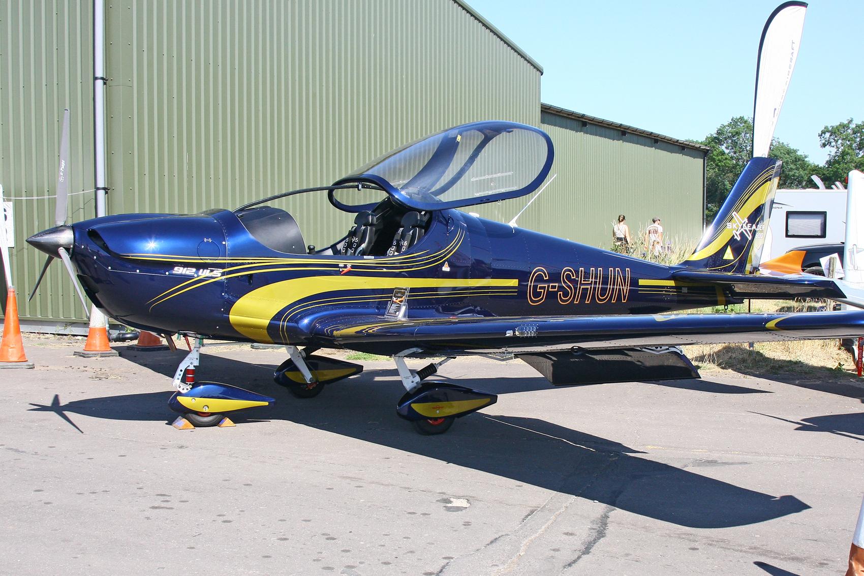 Aircraft G-SHUN, Sleapkosh 26, day 2, 11/07/26, at EGCV, photo by Chris Hall