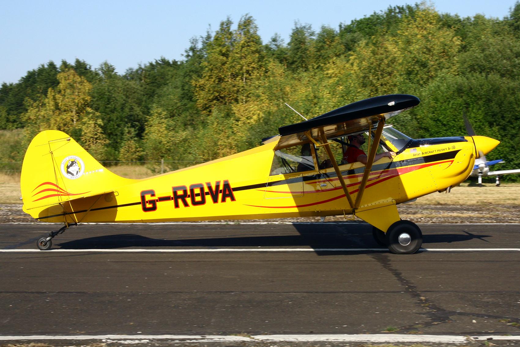 Aircraft G-ROVA, Sleapkosh 26, day 2, 11/07/26, at EGCV, photo by Chris Hall