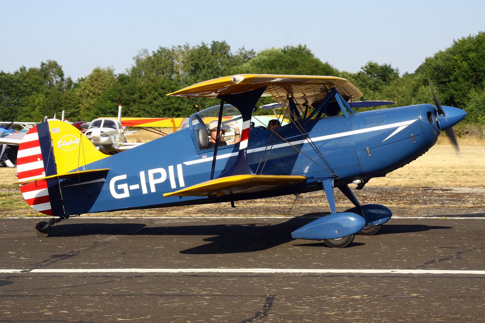 Aircraft G-IPII, Sleapkosh 26, day 2, 11/07/26, at EGCV, photo by Chris Hall