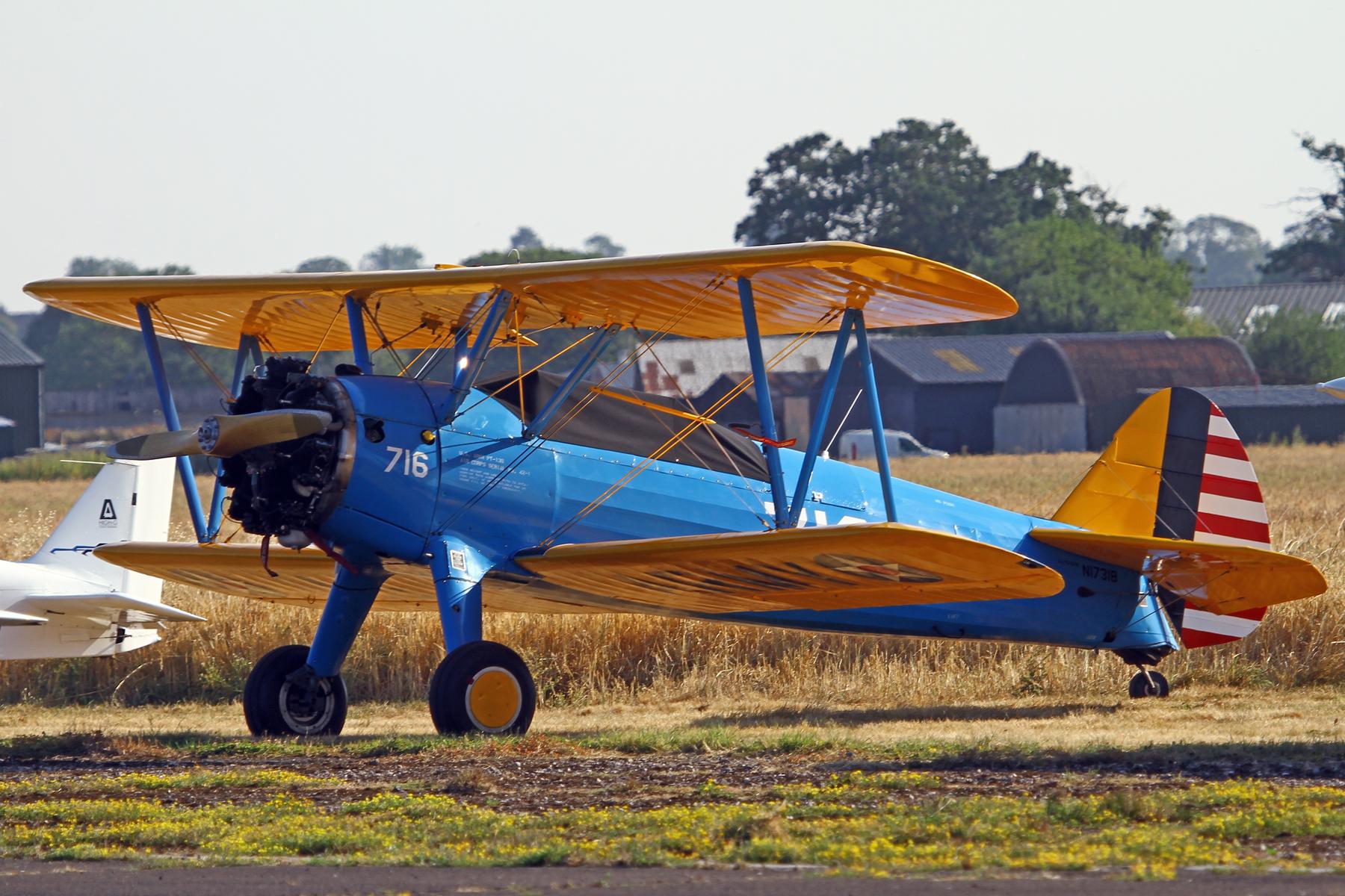 Aircraft N1731B, Sleapkosh 26, day 2, 11/07/26, at EGCV, photo by Chris Hall