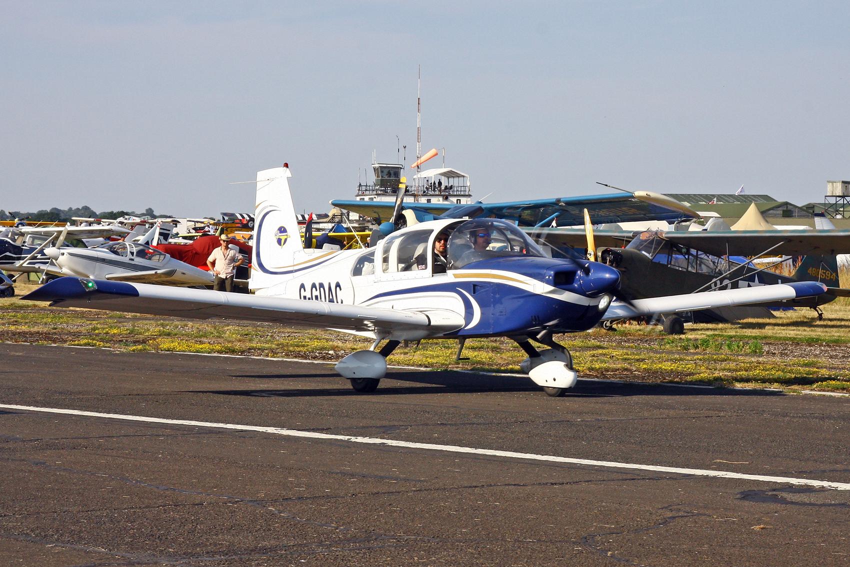 Aircraft G-GDAC, Sleapkosh 26, day 2, 11/07/26, at EGCV, photo by Chris Hall