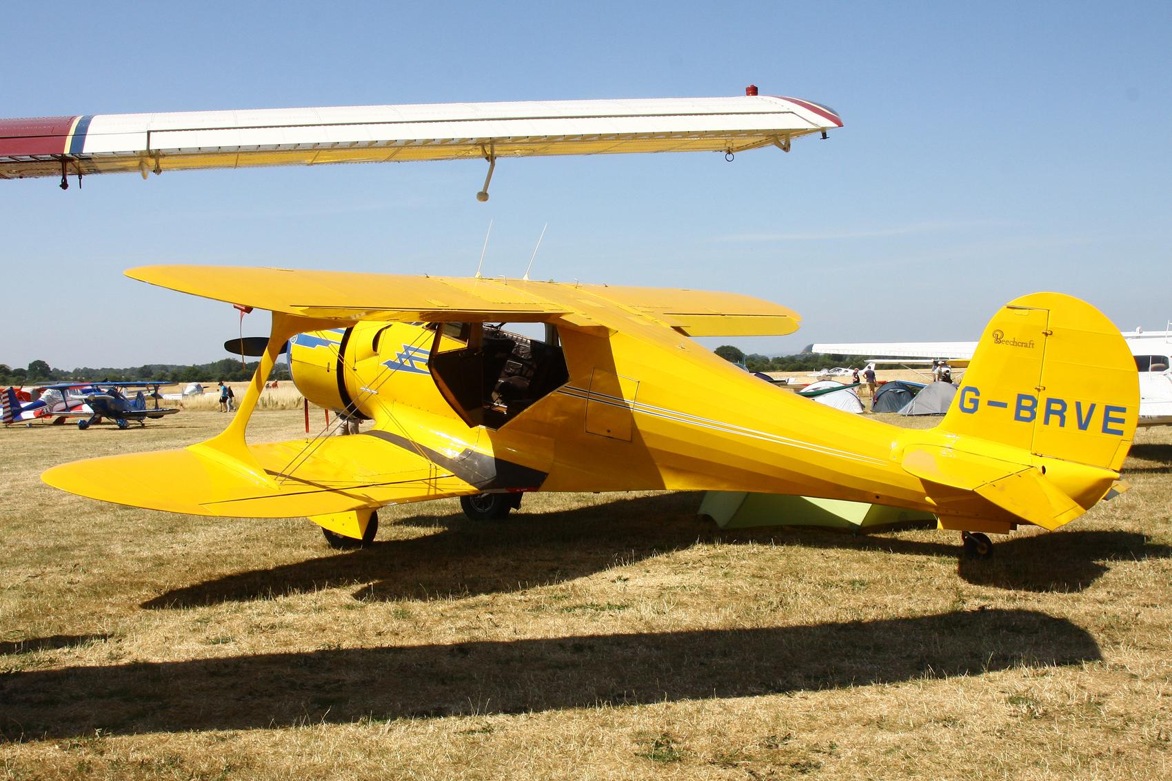 Aircraft G-BRVE, Sleapkosh 26, day 2, 11/07/26, at EGCV, photo by Chris Hall