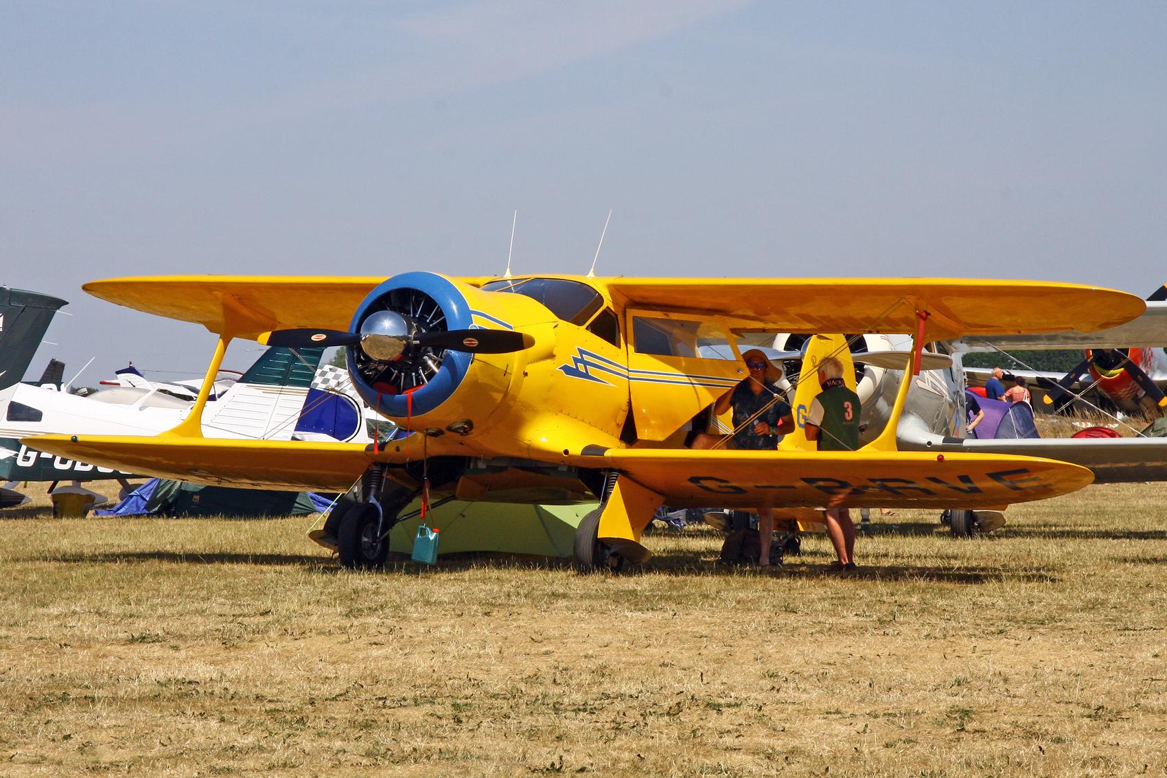 Aircraft G-BRVE, Sleapkosh 26, day 2, 11/07/26, at EGCV, photo by Chris Hall