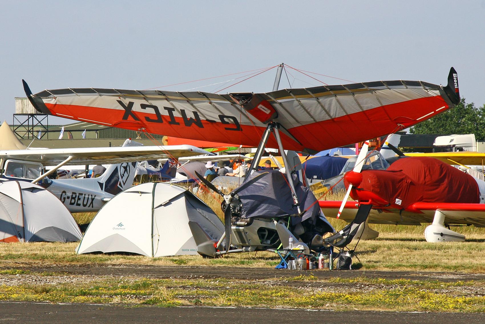 Aircraft G-MICX, Sleapkosh 26, day 2, 11/07/26, at EGCV, photo by Chris Hall
