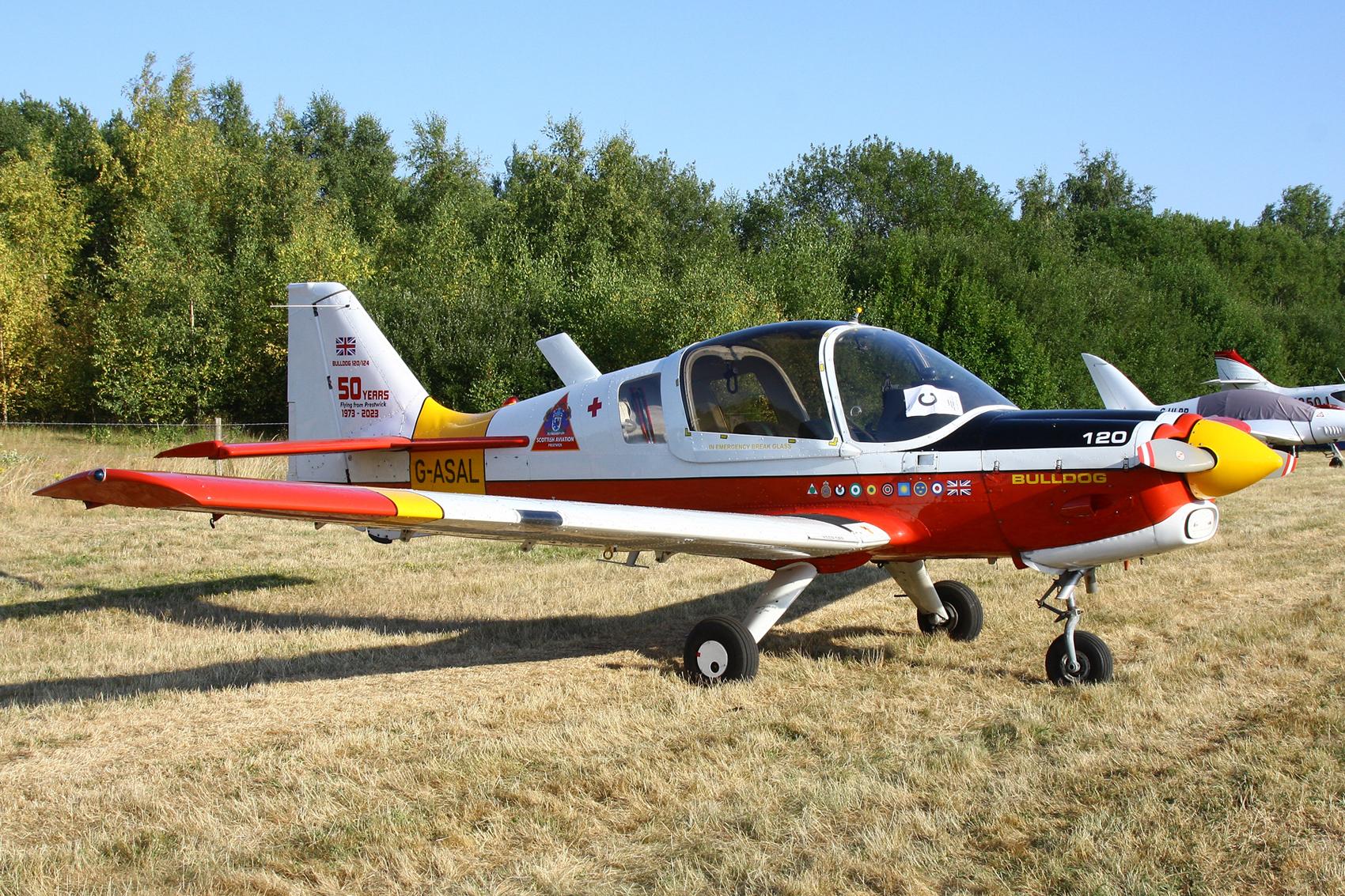 Aircraft G-ASAL, Sleapkosh 26, day 2, 11/07/26, at EGCV, photo by Chris Hall