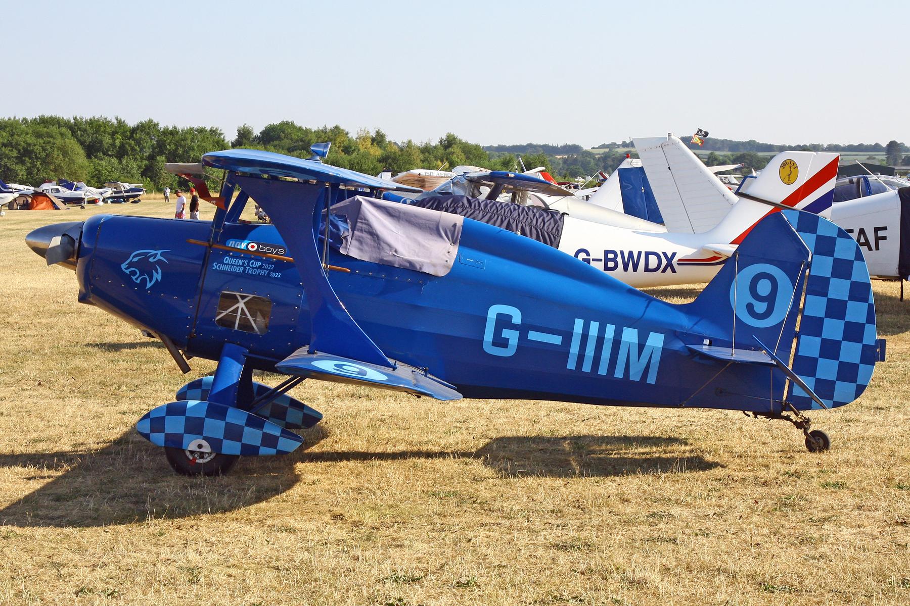Aircraft G-IIIM, Sleapkosh 26, day 2, 11/07/26, at EGCV, photo by Chris Hall