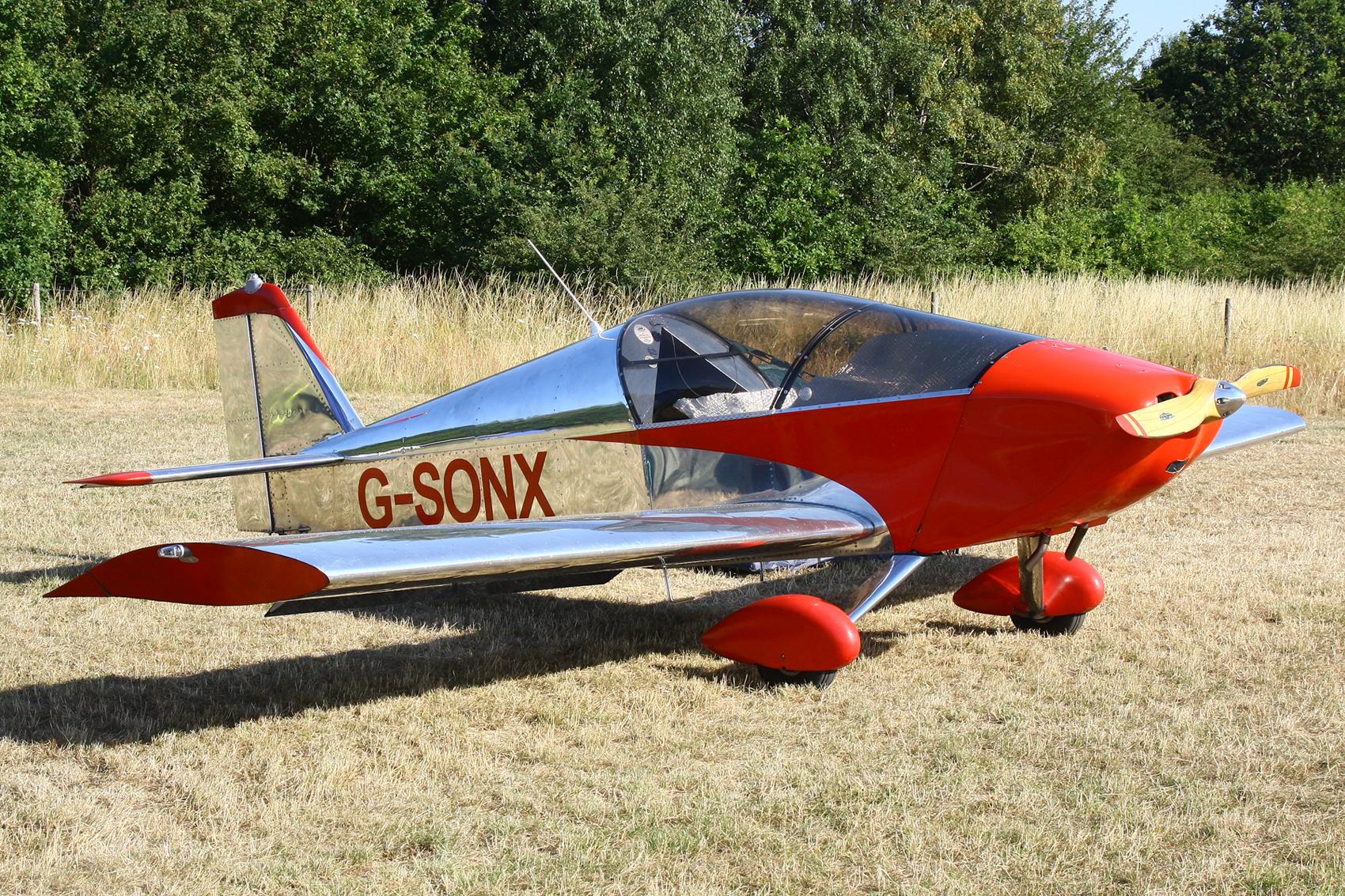 Aircraft G-SONX, Sleapkosh 26, day 2, 11/07/26, at EGCV, photo by Chris Hall