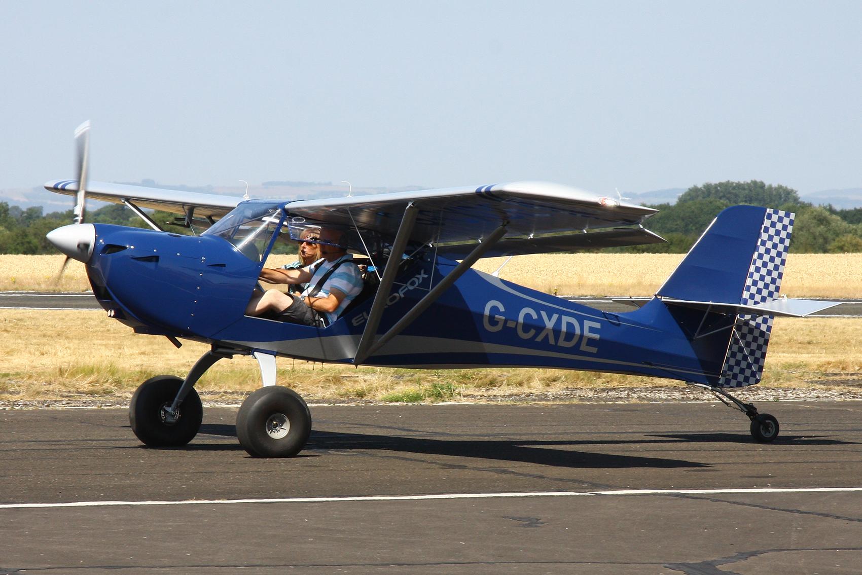 Aircraft G-CXDE, Sleapkosh 26, day 2, 11/07/26, at EGCV, photo by Chris Hall