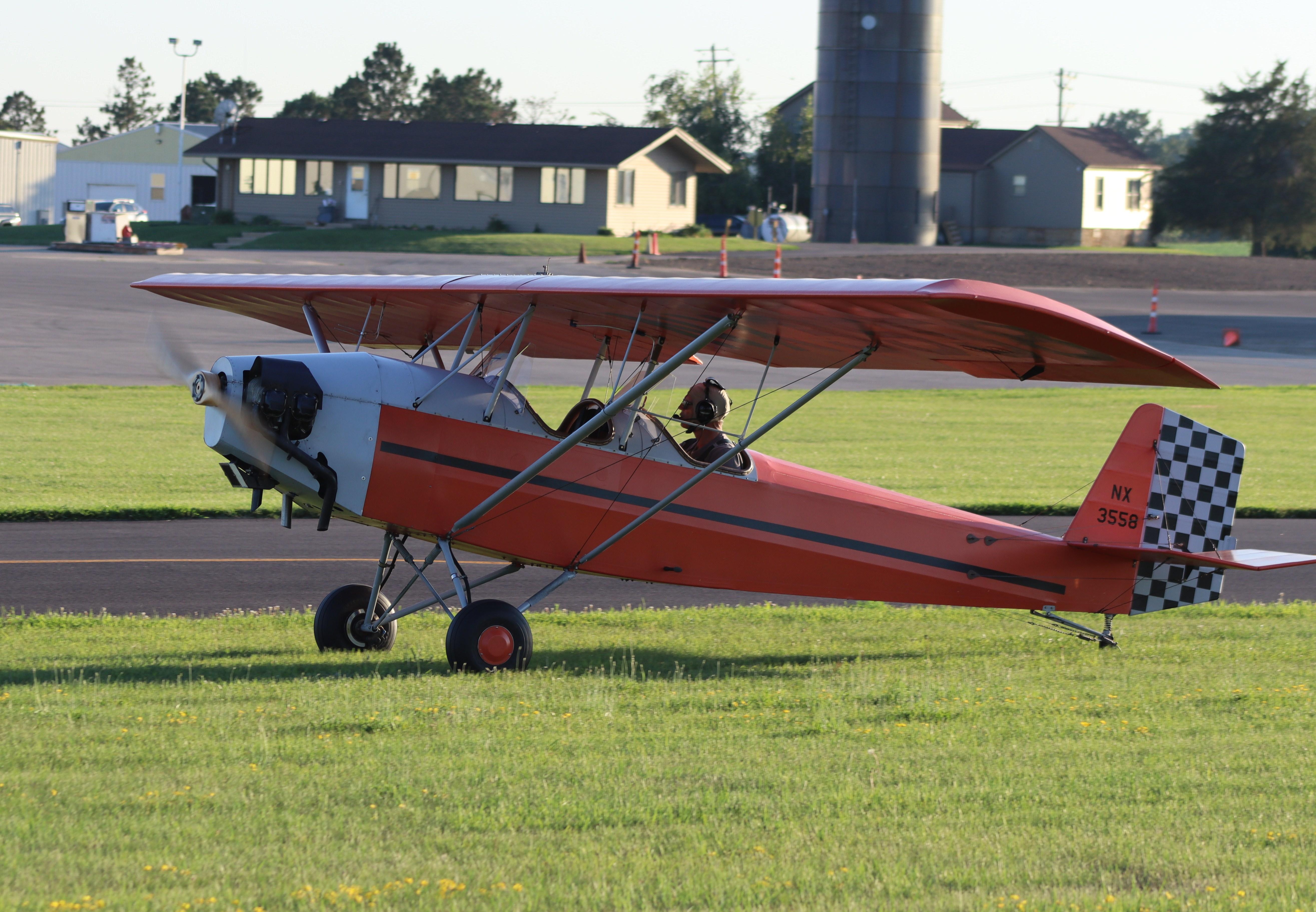 Aircraft N3558, Pietenpol Air Camper, at C77, photo by MarkPasqualino