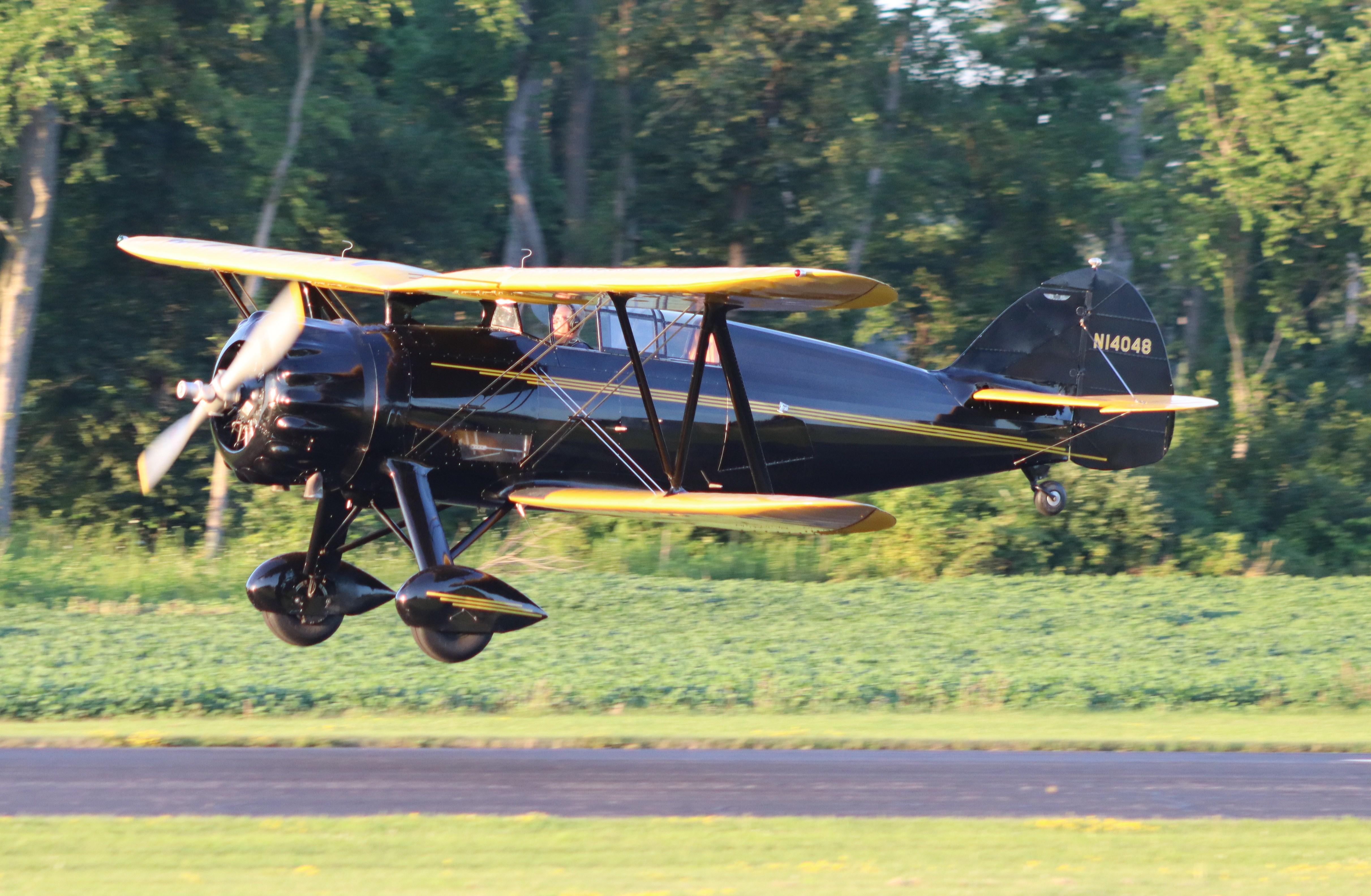 Aircraft N14048, Waco S3HD, at C77, photo by MarkPasqualino
